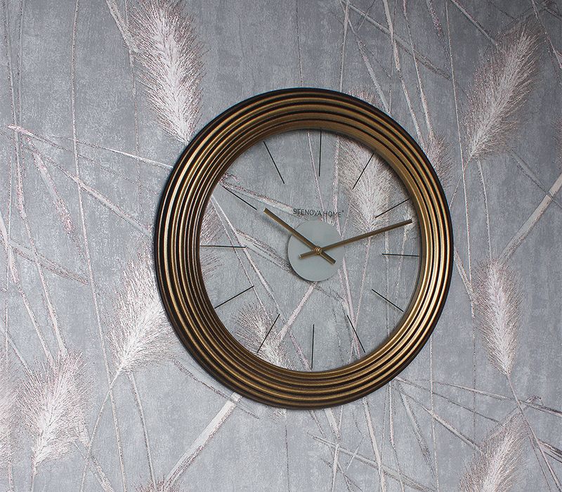 Часы настенные PRESTIGE GOLD (ВРЕМЕННО НЕТ В НАЛИЧИИ) - фото 1