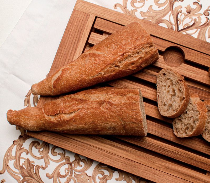 Доска сервировочная - поднос (дуб) - фото 5