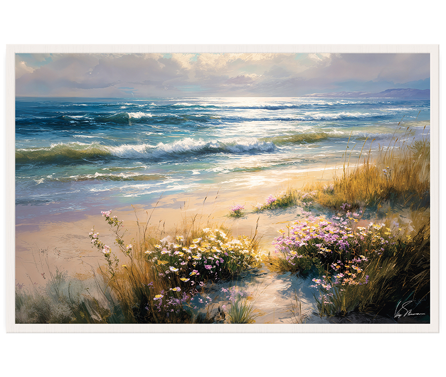 Картина на холсте в раме COAST арт.8271147