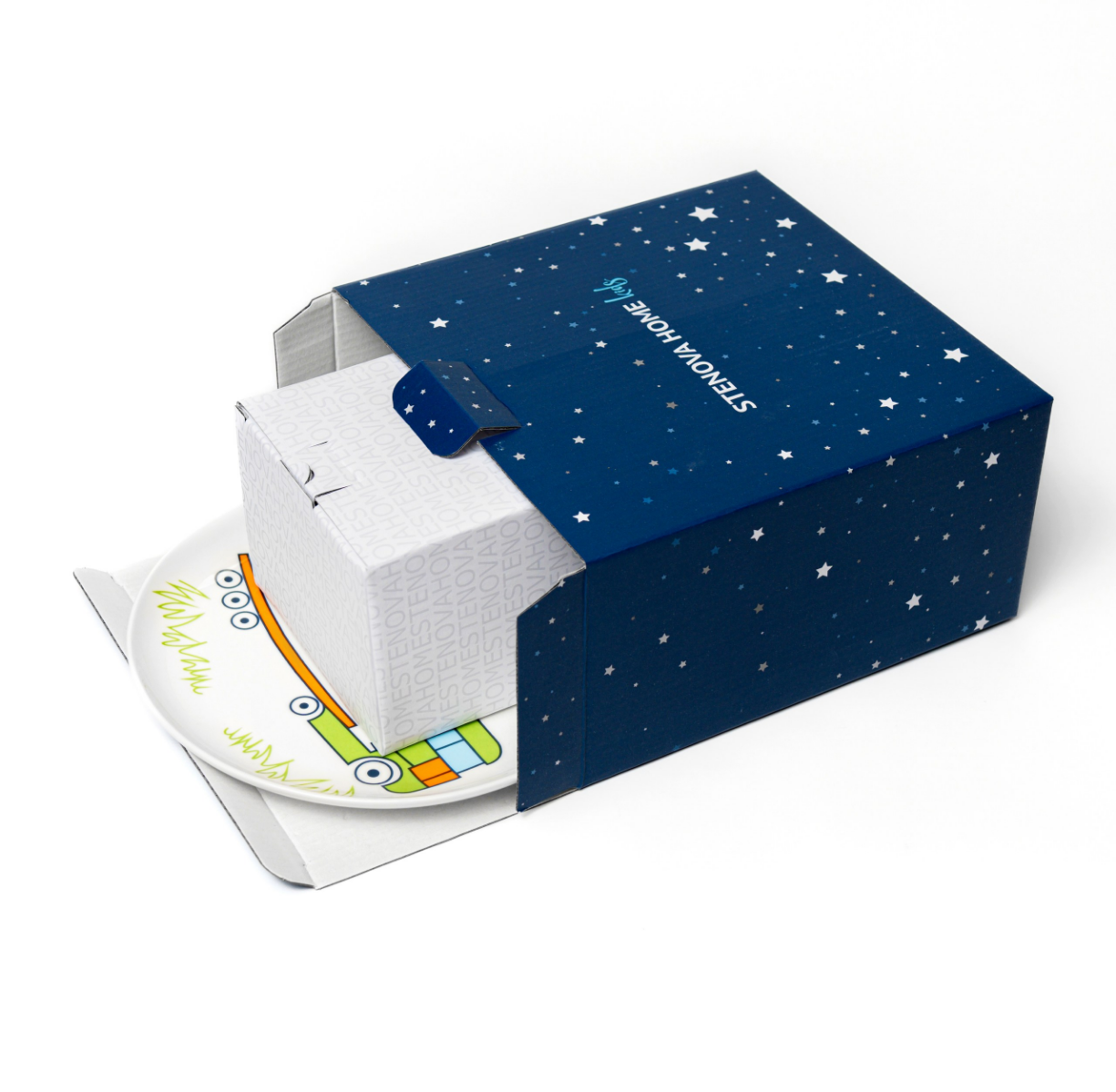 Подарочный набор детской фарфоровой посуды TRUCK - фото 10