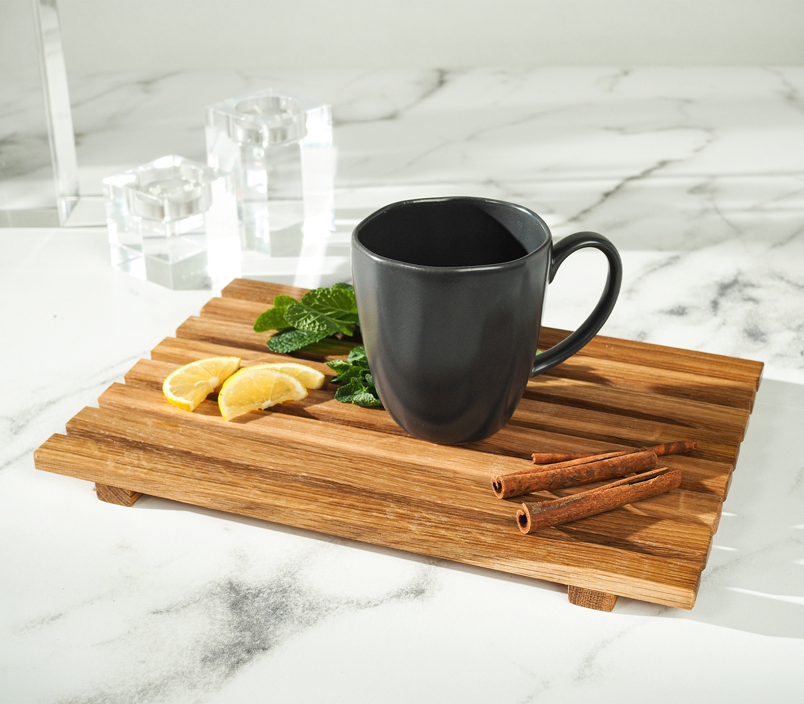 Кружка LOTUS (графитовый, 1 шт) - фото 1