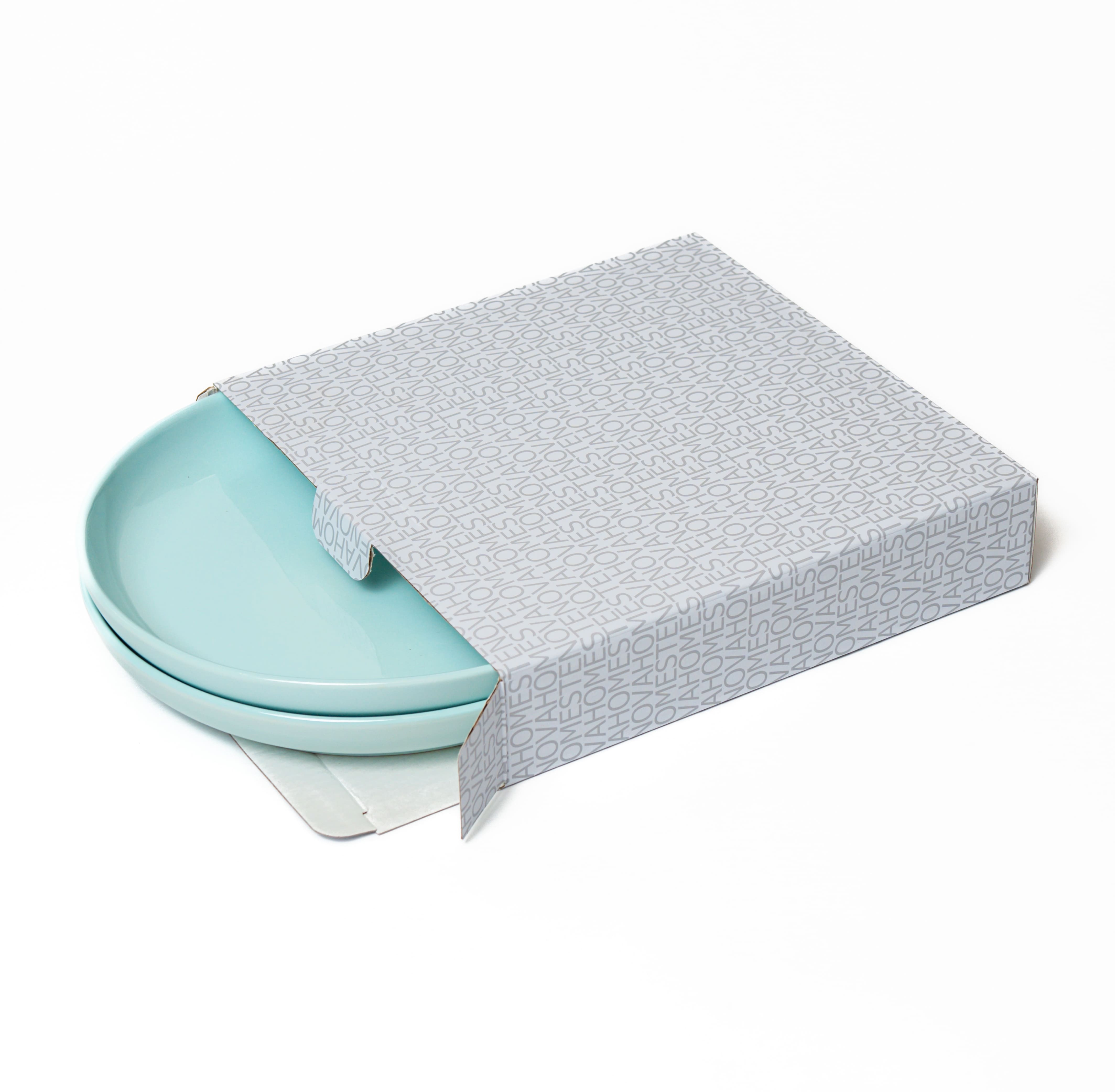 Набор тарелок обеденных PATIO (голубой, 2 шт) - фото 4