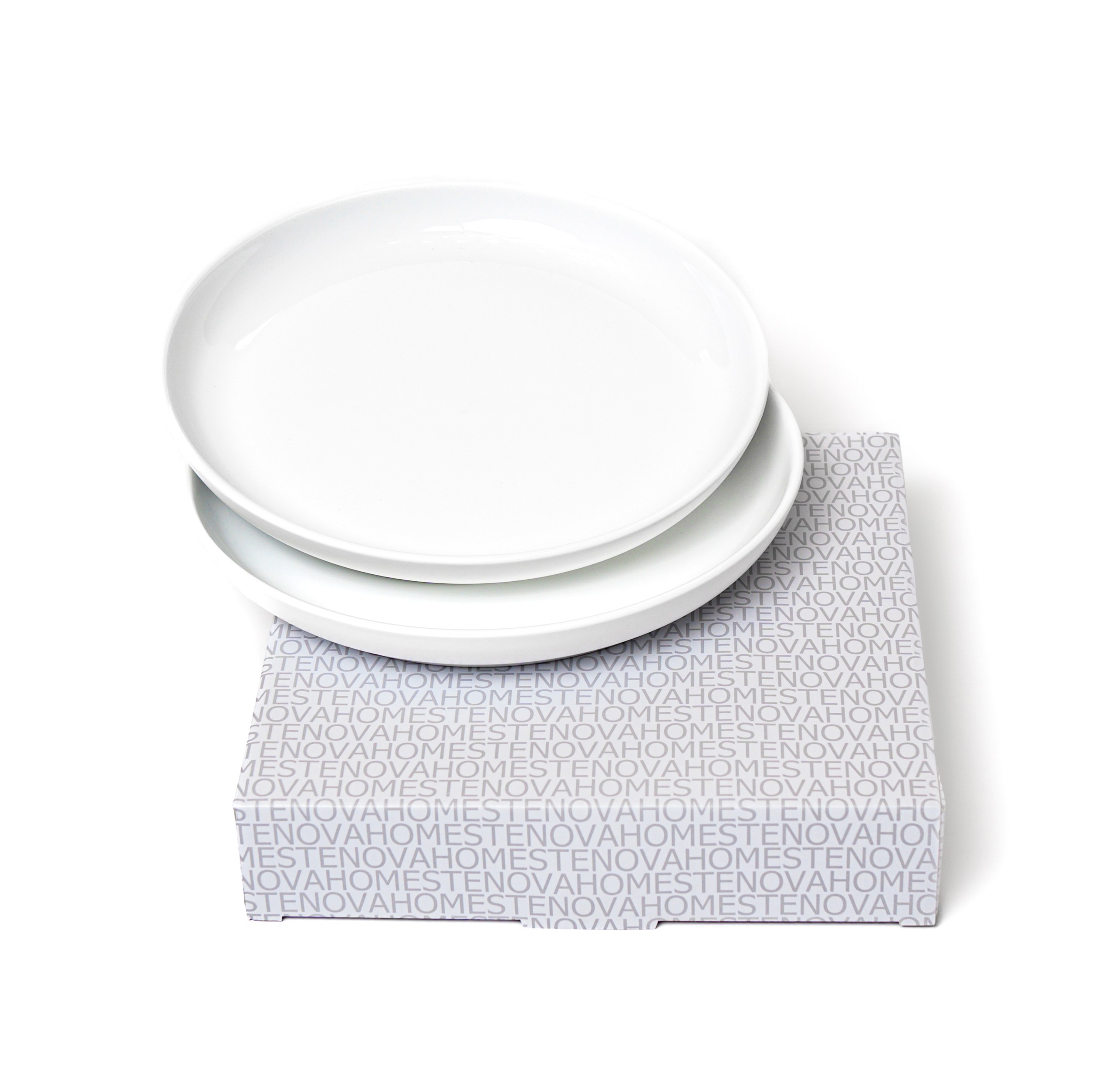 Набор тарелок обеденных PATIO (белый, 2 шт) - фото 3