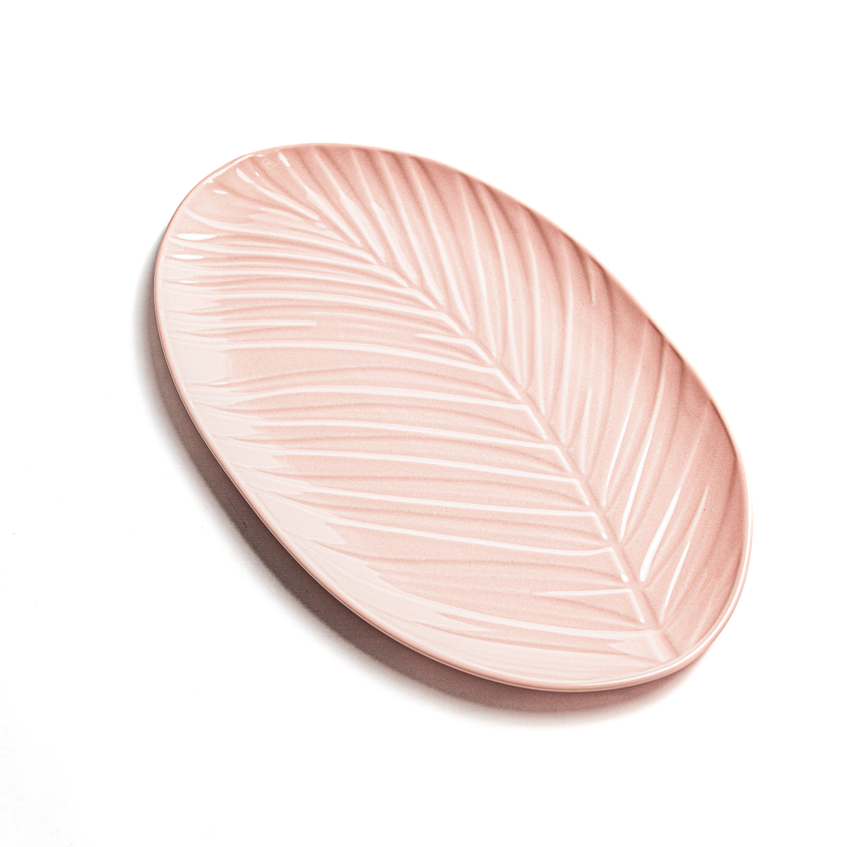 Блюдо сервировочное BALI (розовое, большое, 1 шт) - фото 2