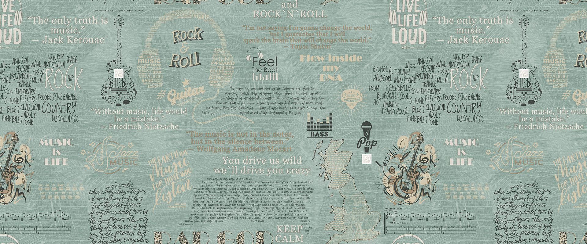 Мотив PLAY LIST  888353 - Раппорт - фото 1