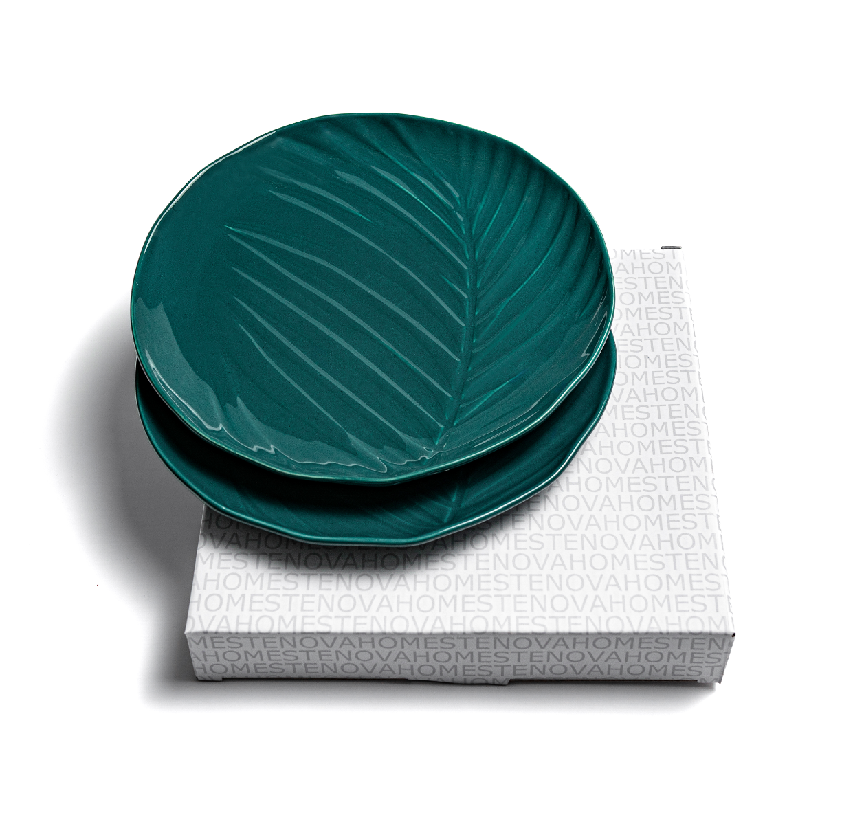 Набор тарелок обеденных BALI (зеленый, 2 шт) - фото 3