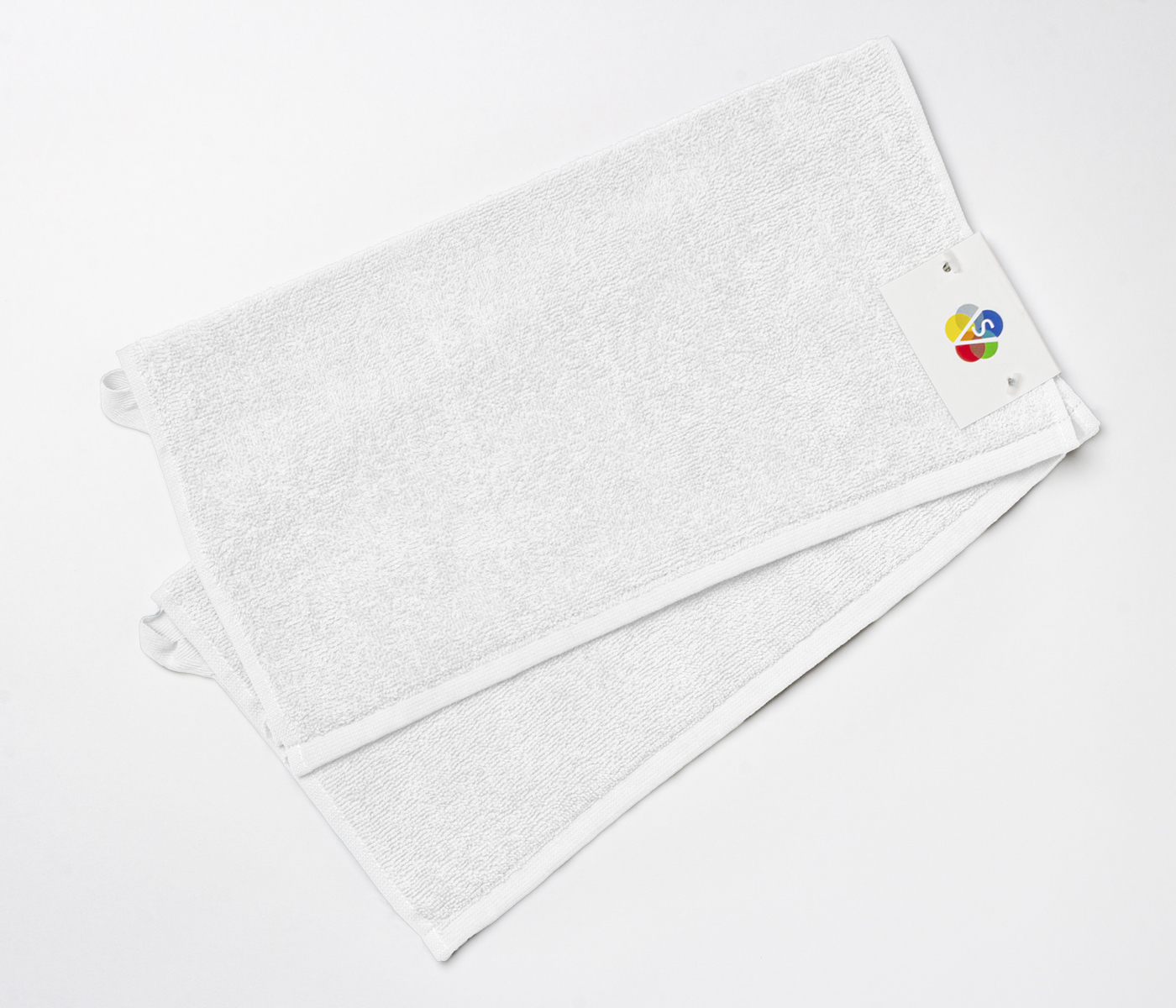 Набор полотенец махровых IDEAL (белый, 2 шт) - фото 1