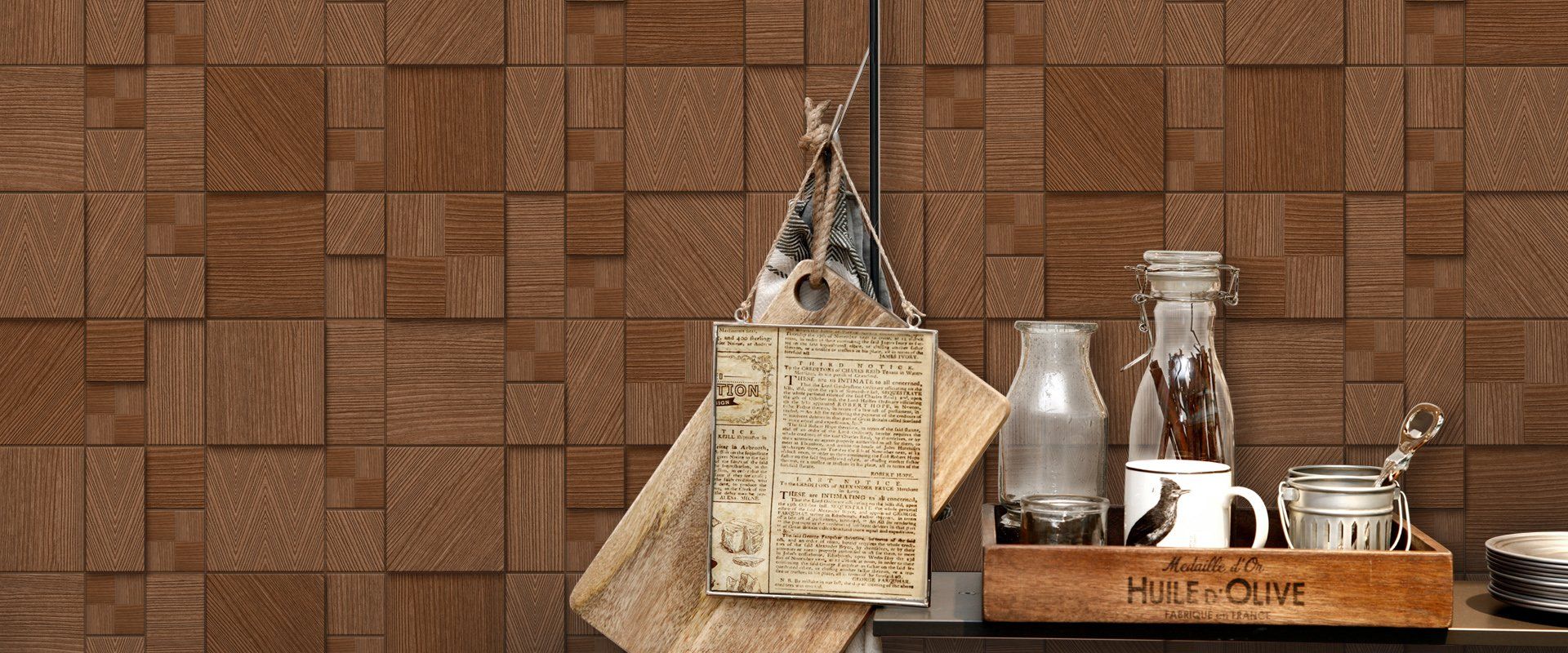 Мотив WOOD 984058 - Интерьер - фото 1