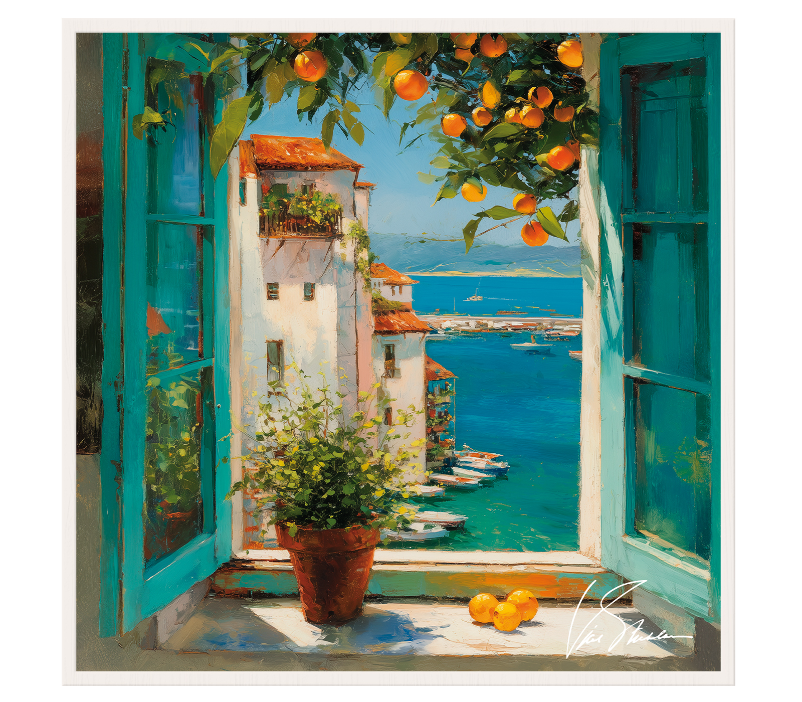 Картина на холсте в раме BELLA VISTA арт.8233114 - фото 1