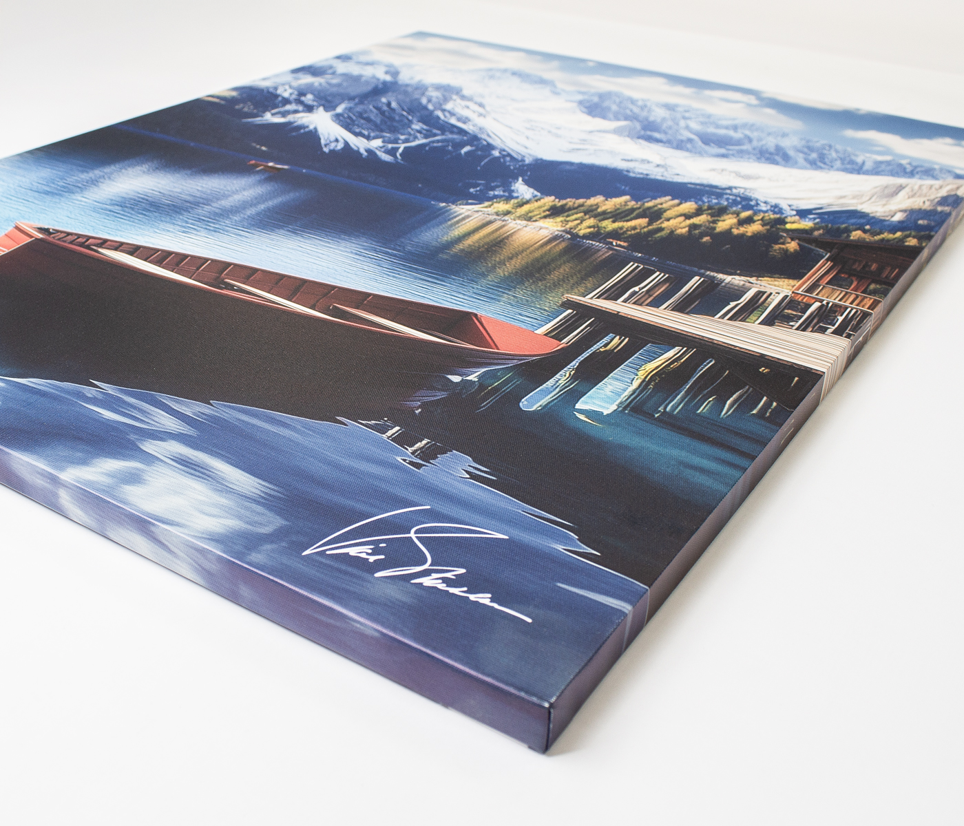 Картина на холсте LAKE арт.8257085 - фото 3