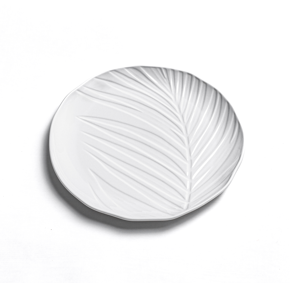 Набор тарелок закусочных BALI (белый, 2 шт) - фото 2