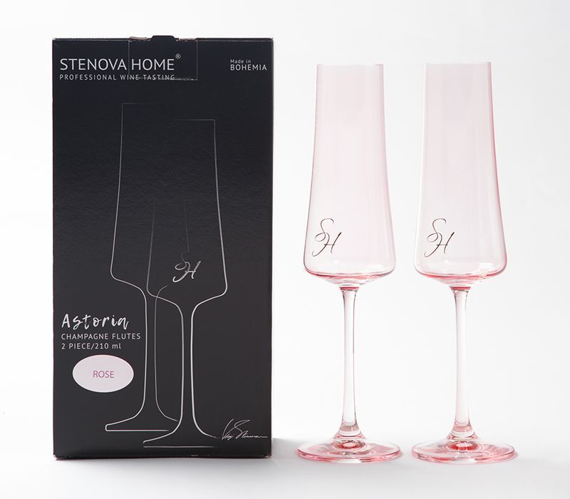 Набор бокалов для шампанского ASTORIA ROSE - фото 8