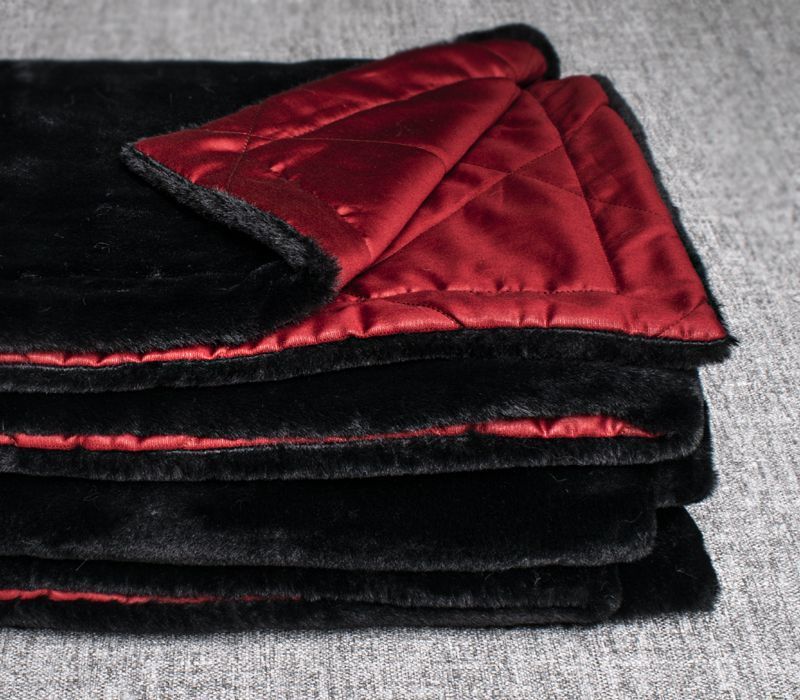 Плед меховой BLACK RUBY - фото 3