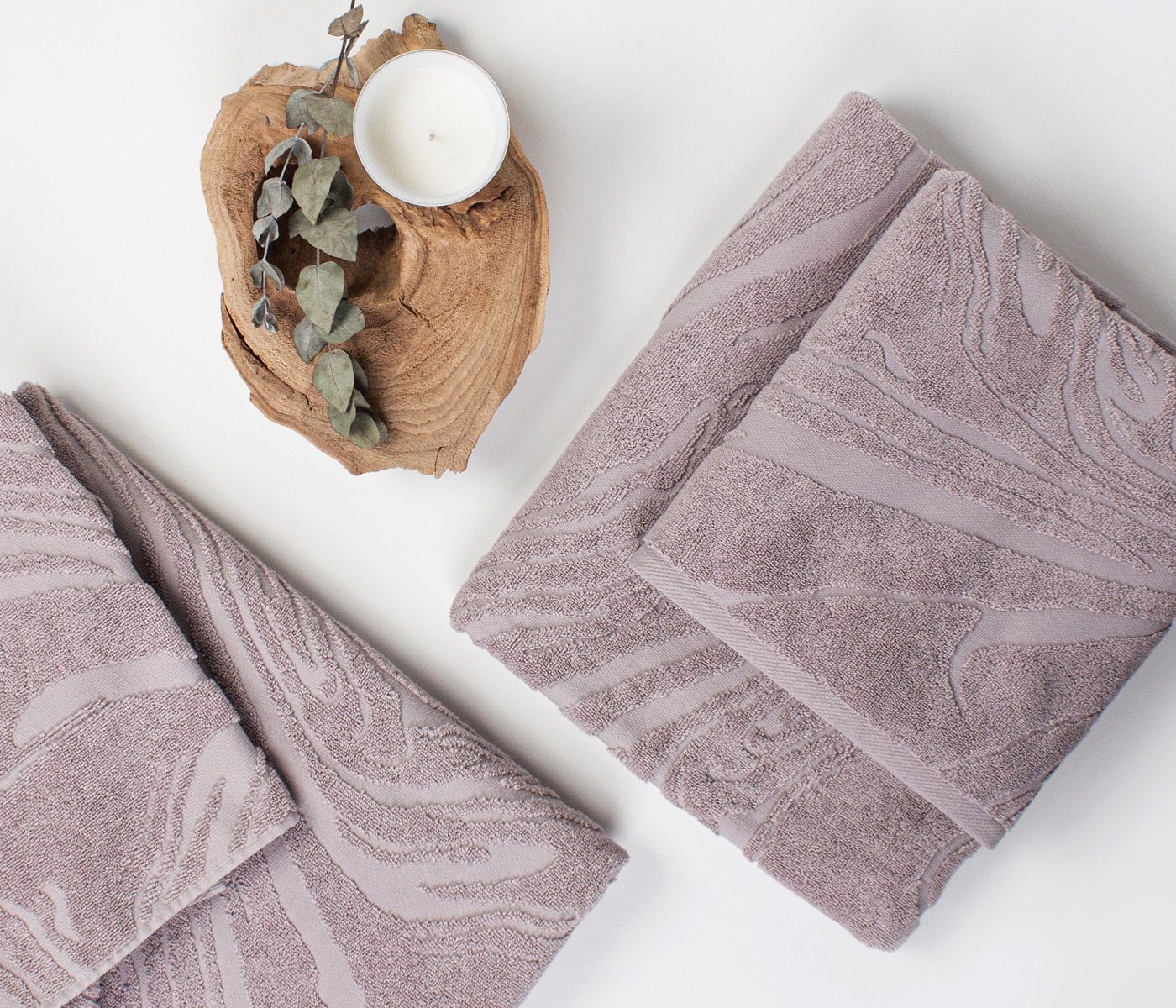 Полотенце махровое SICILIA (бежевый) - фото 1