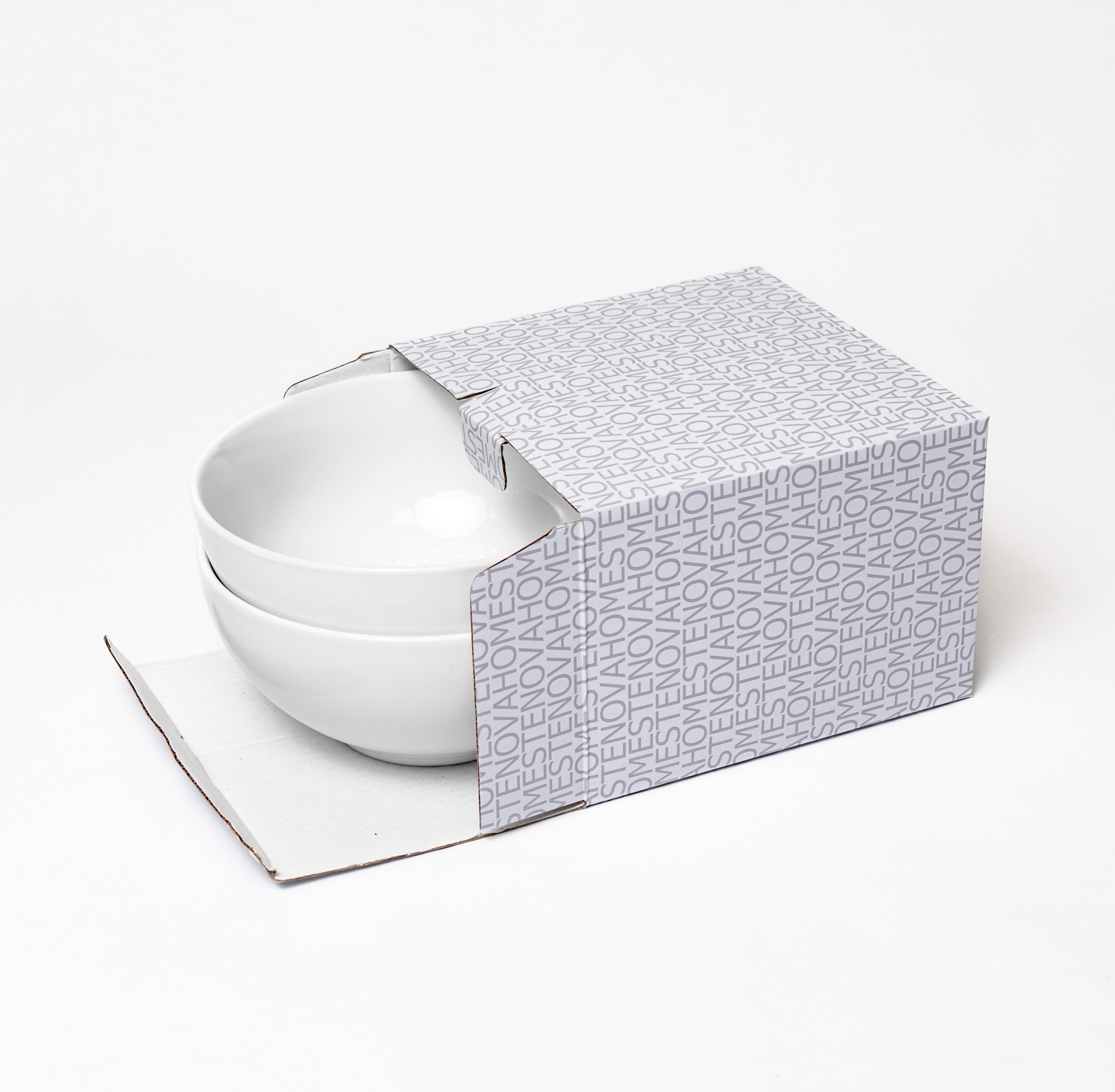 Набор глубоких тарелок PATIO (белый, 2 шт) - фото 4