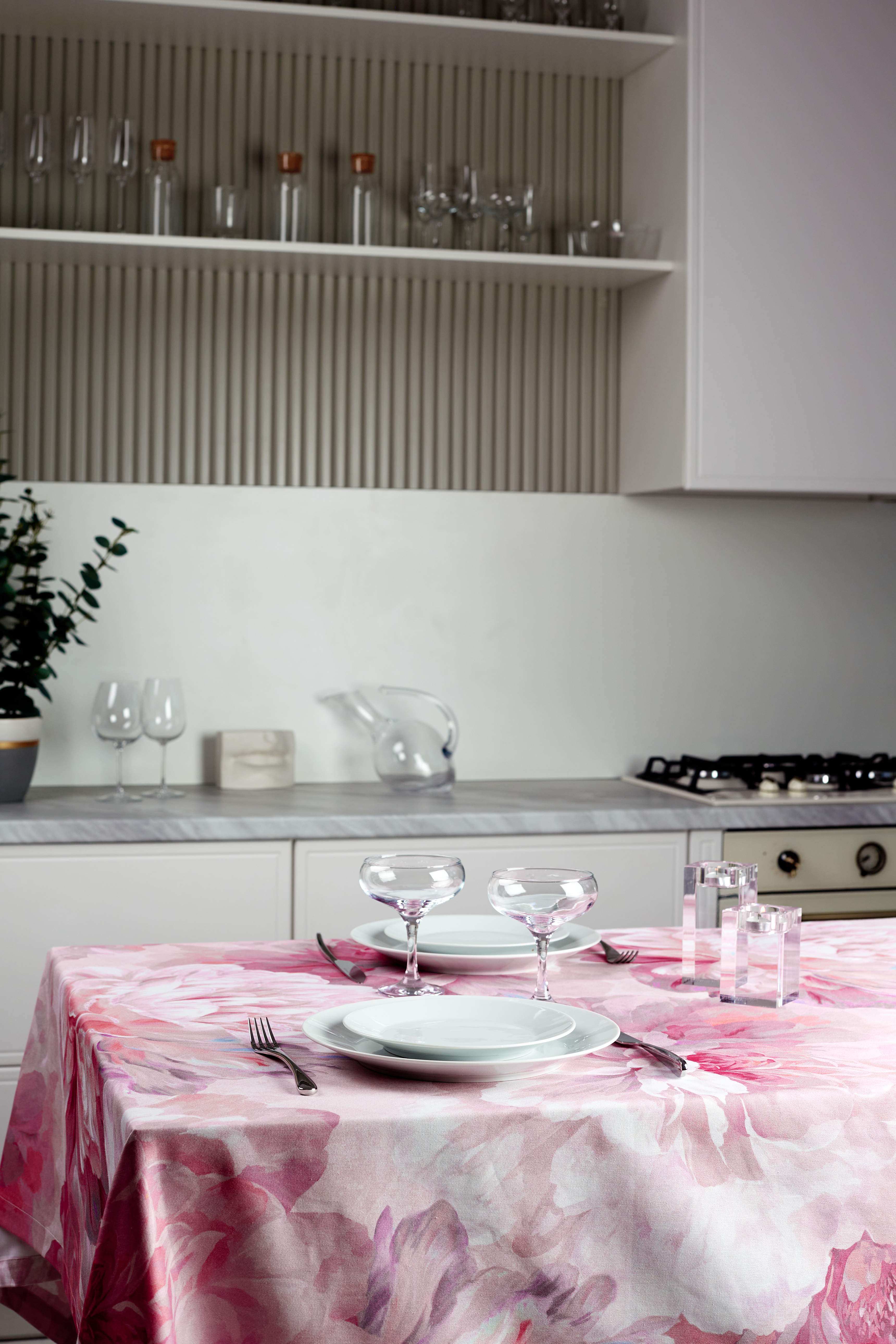 Скатерть KAMILLA (розовый цвет) - фото 2