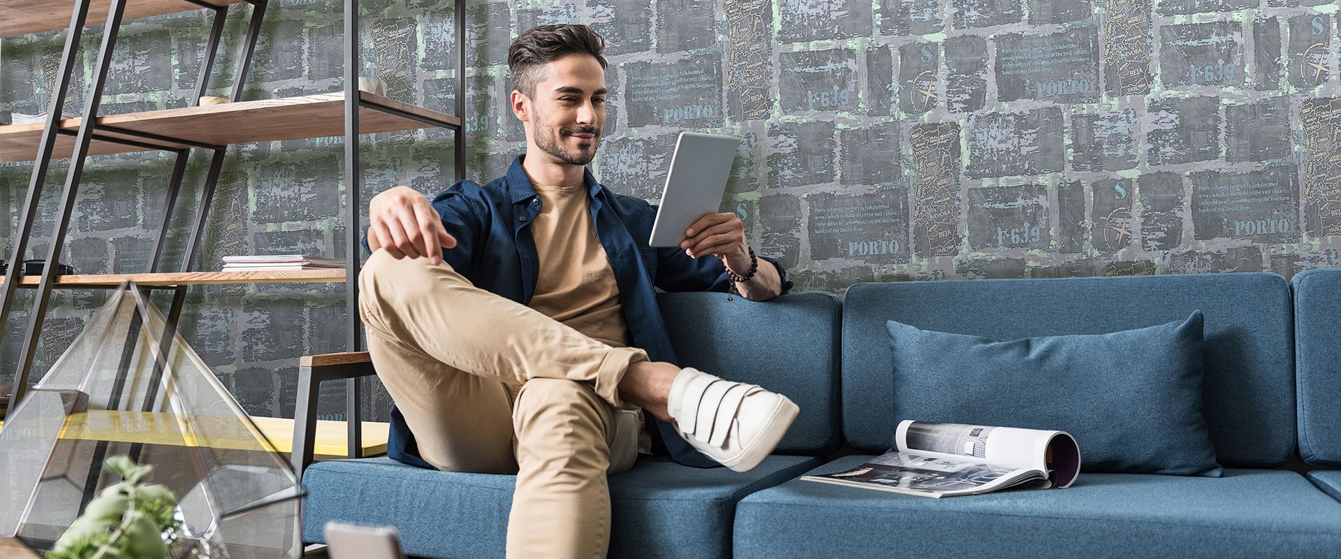 Мотив PORTO 889713 - Интерьер - фото 1