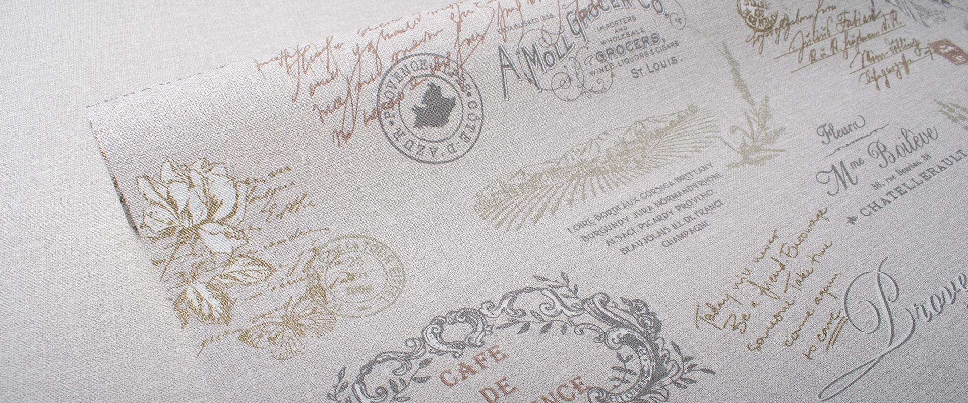 Мотив CAFÉ 88356 - Текстура - фото 1