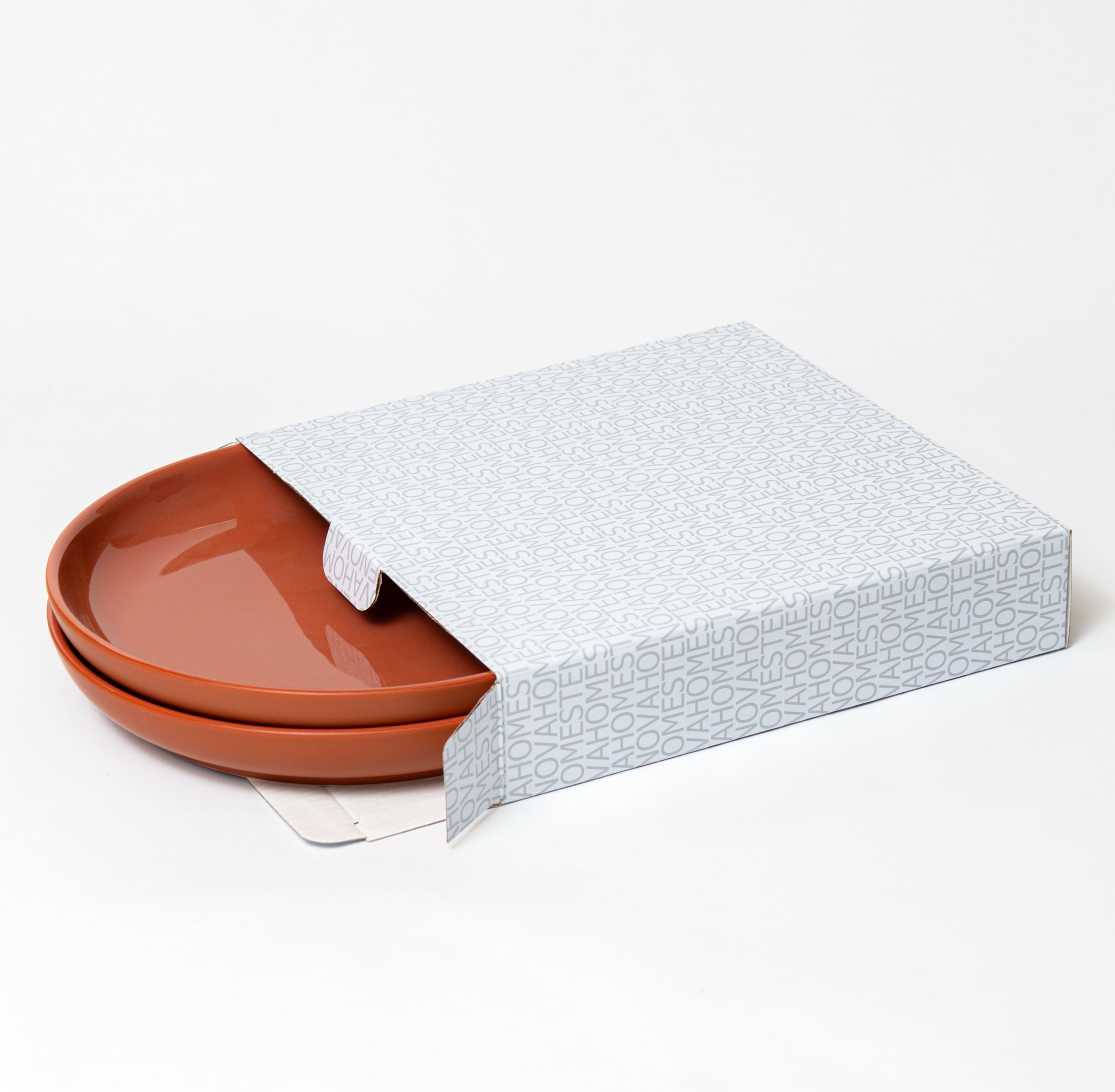 Набор тарелок закусочных PATIO (терракотовый, 2 шт) - фото 5