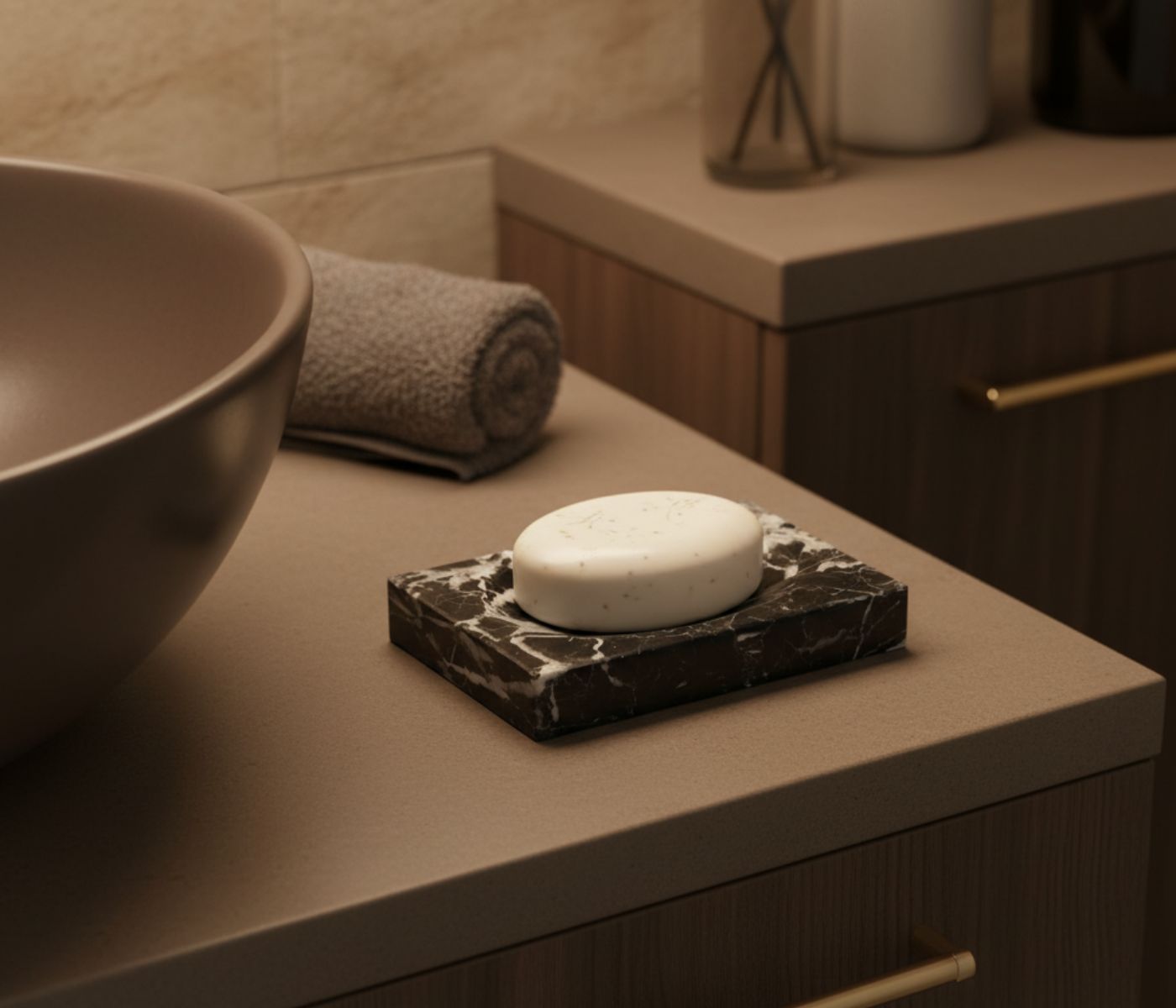 Мыльница PALISSANDRO / ПАЛИСАНДРО черная - фото 1