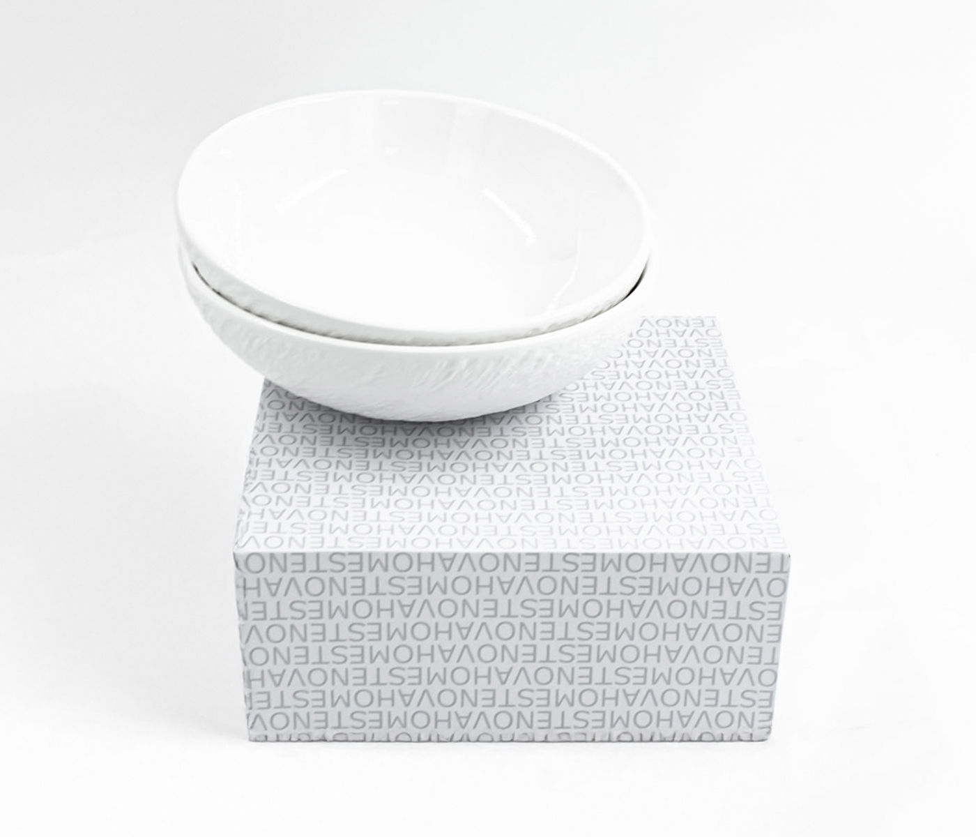 Набор тарелок глубоких LAVA (белый, 2шт) - фото 3