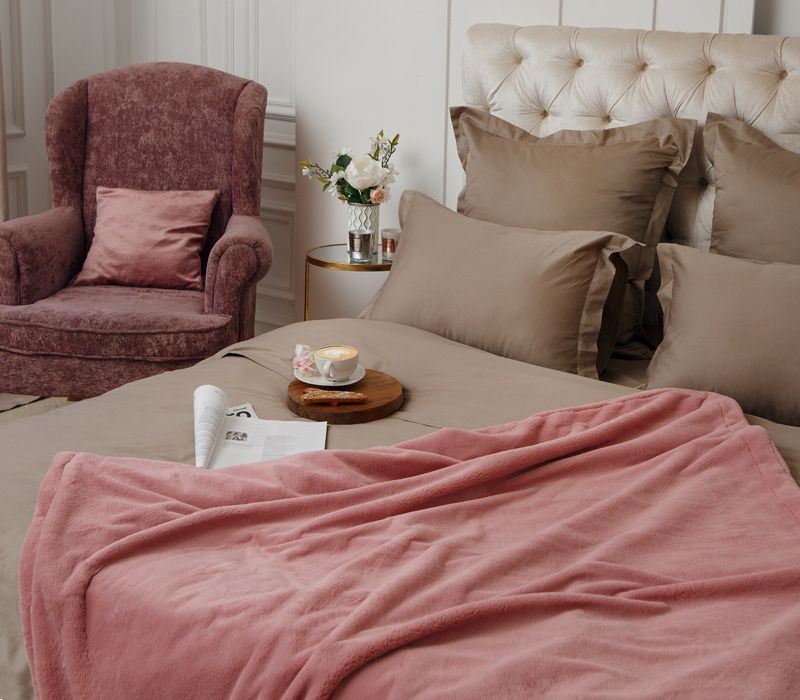 Плед меховой PINK NECTAR - фото 5