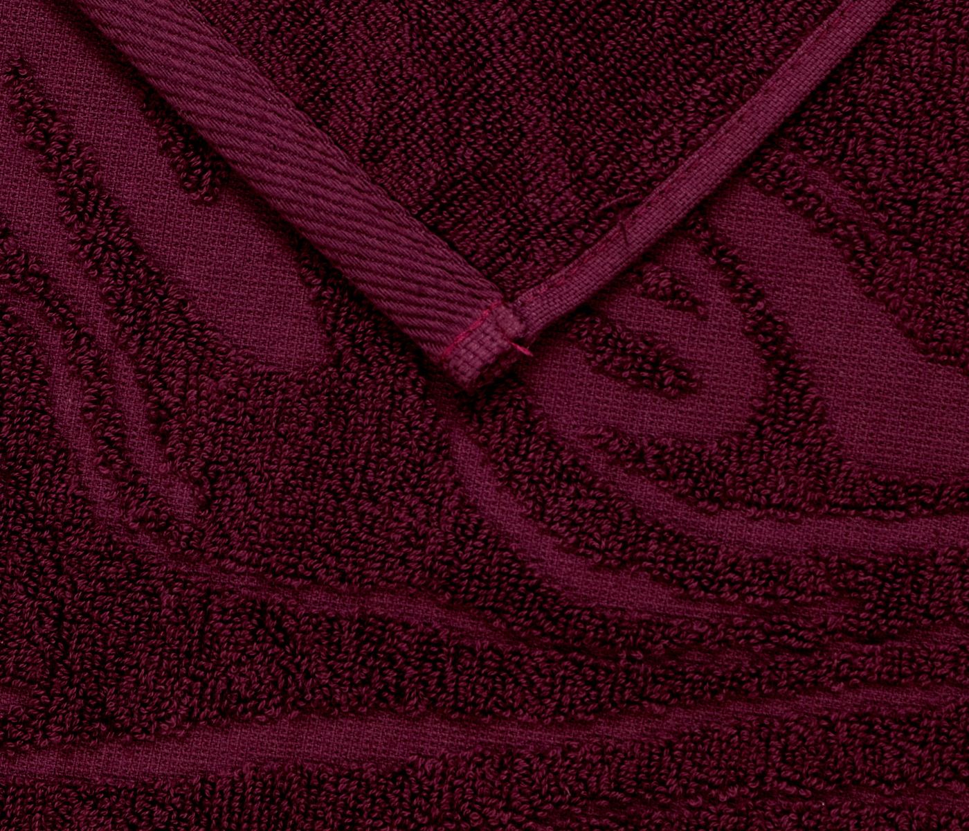 Полотенце махровое SICILIA (вишневый) - фото 6