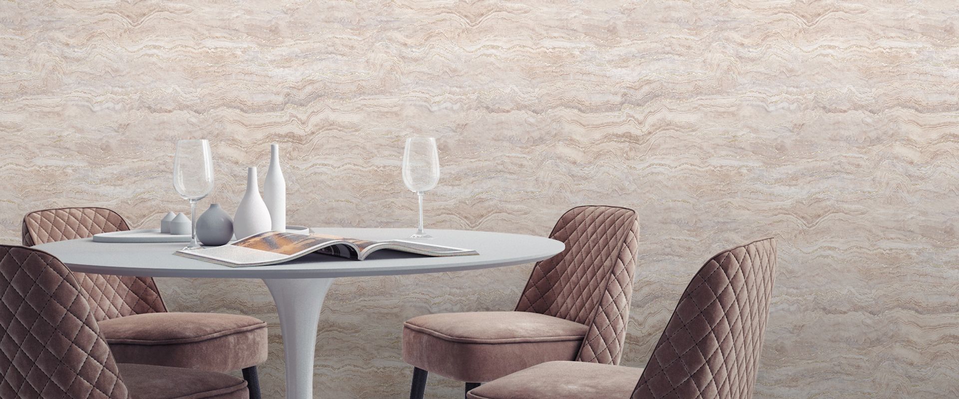 Мотив TRAVERTINO 989406  - Интерьер - фото 1