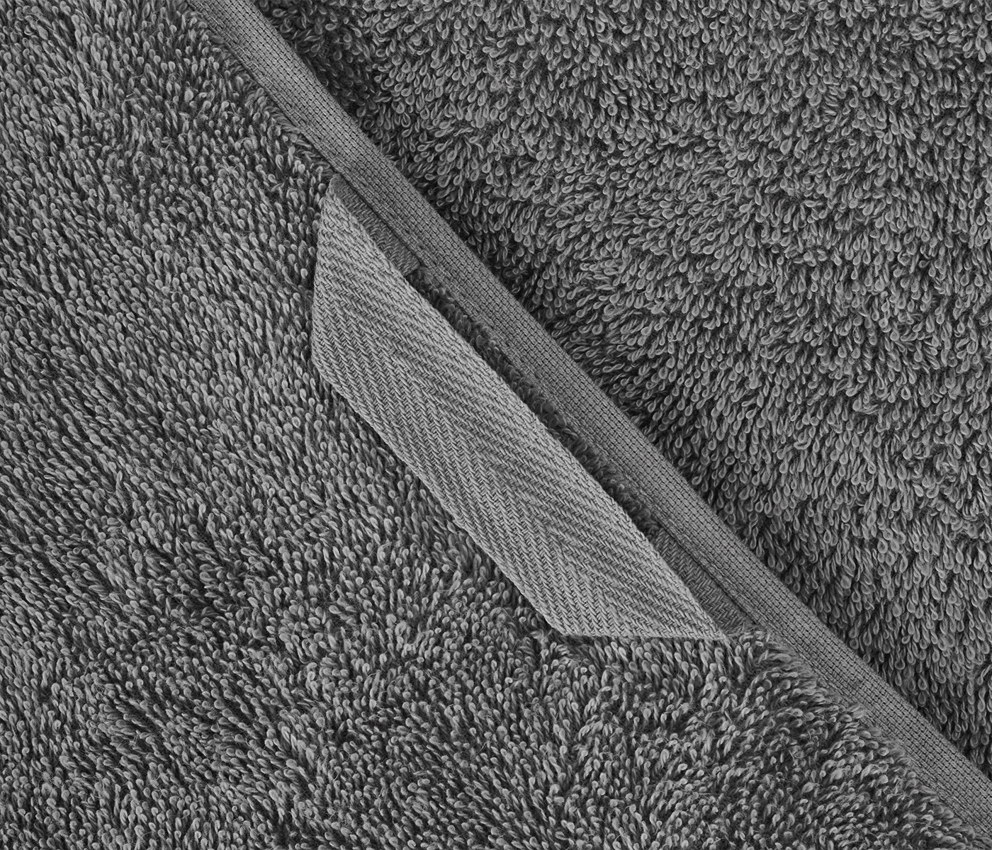 Полотенце махровое IDEAL (графит) - фото 4