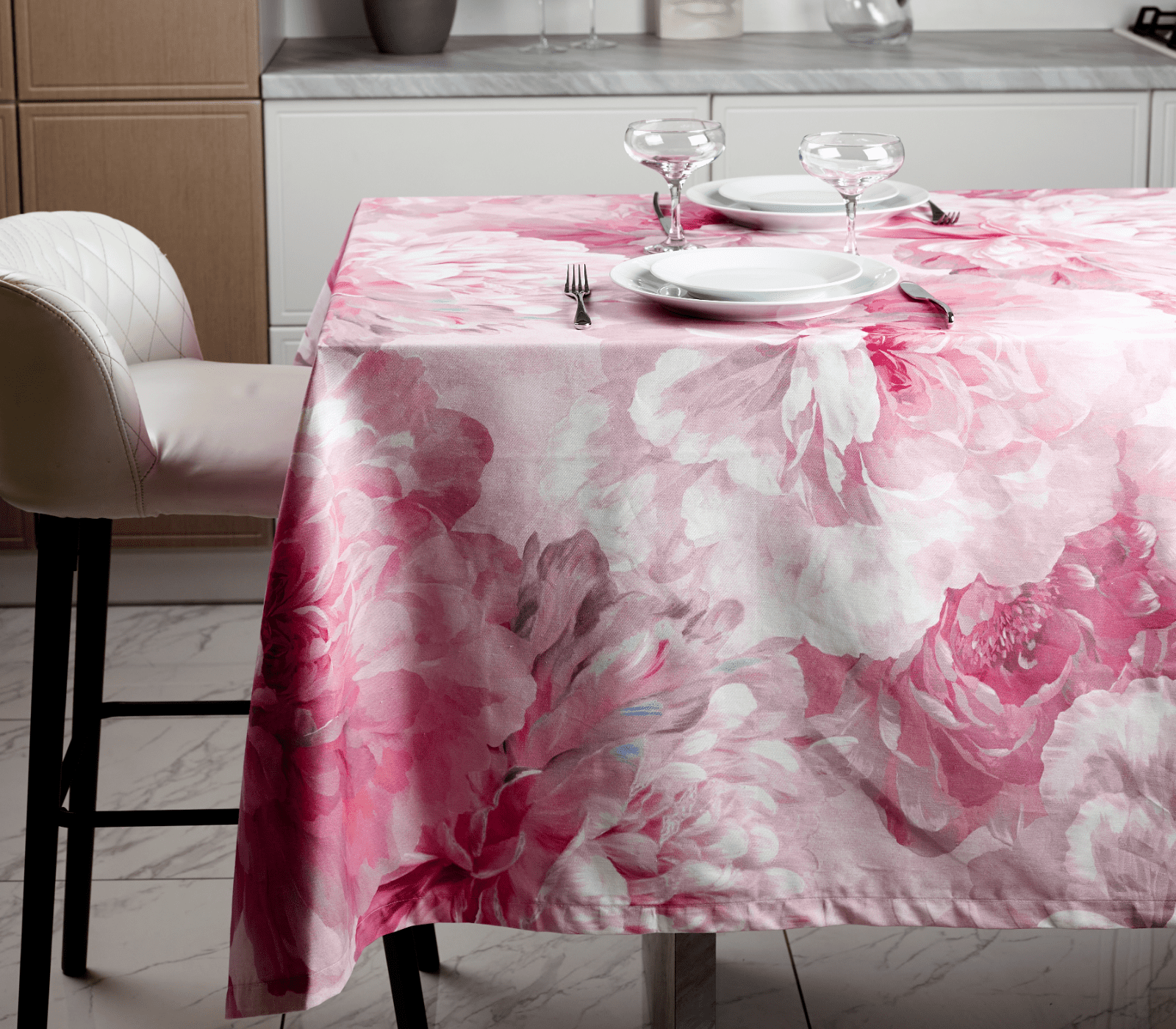 Скатерть KAMILLA (розовый цвет) - фото 1
