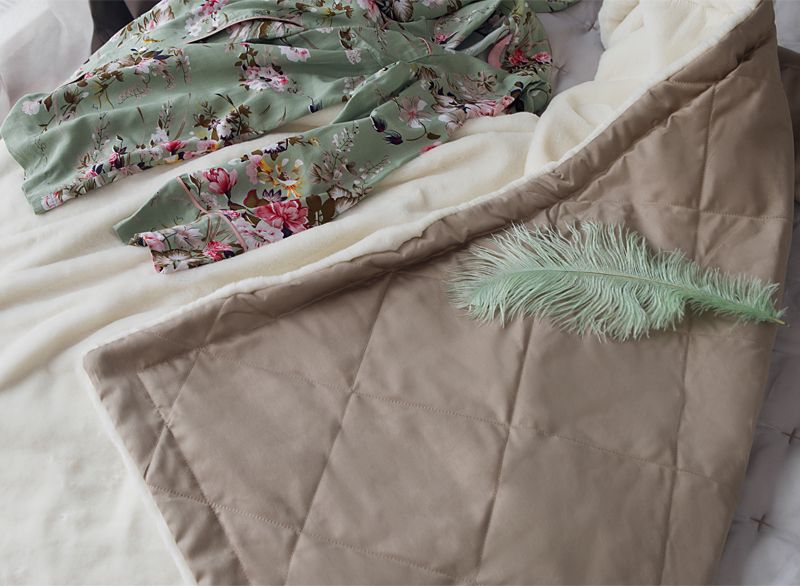 Плед меховой MILKY SHAKE - фото 4