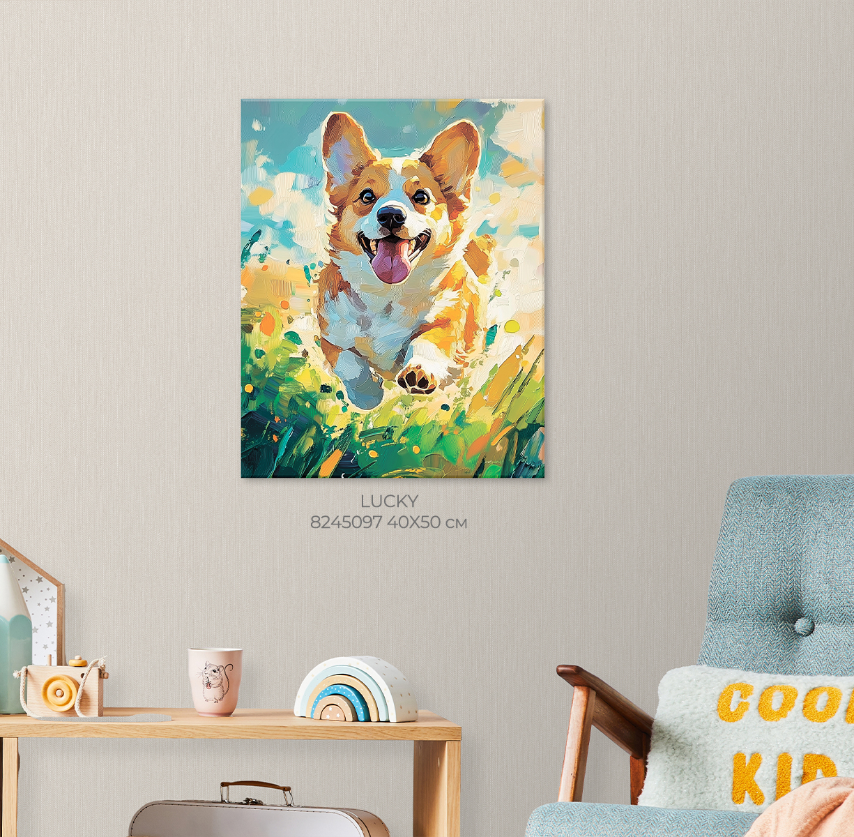 Картина на холсте LUCKY арт.8245097 - фото 2