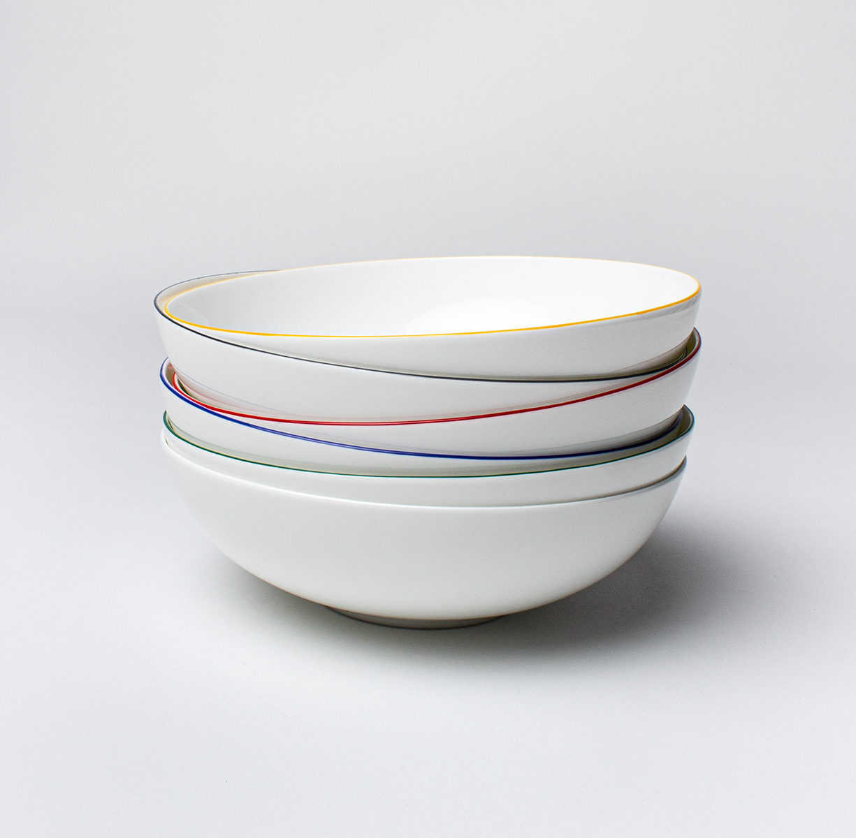 Подарочный набор тарелок глубоких SYMBOL  / СИМВОЛ (микс цвета) - фото 2