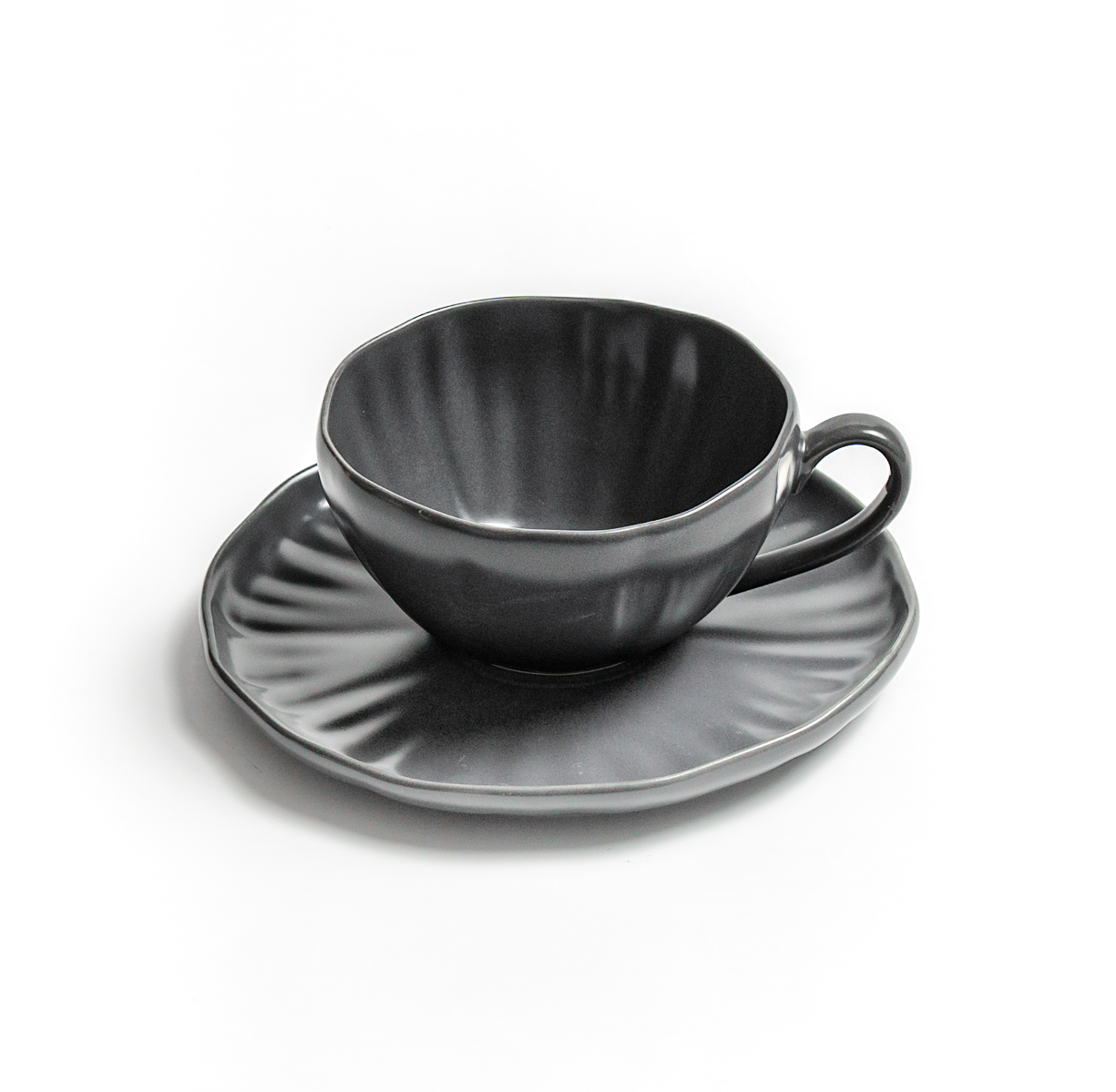 Чайная пара LOTUS  (графитовый, 1 шт) - фото 2