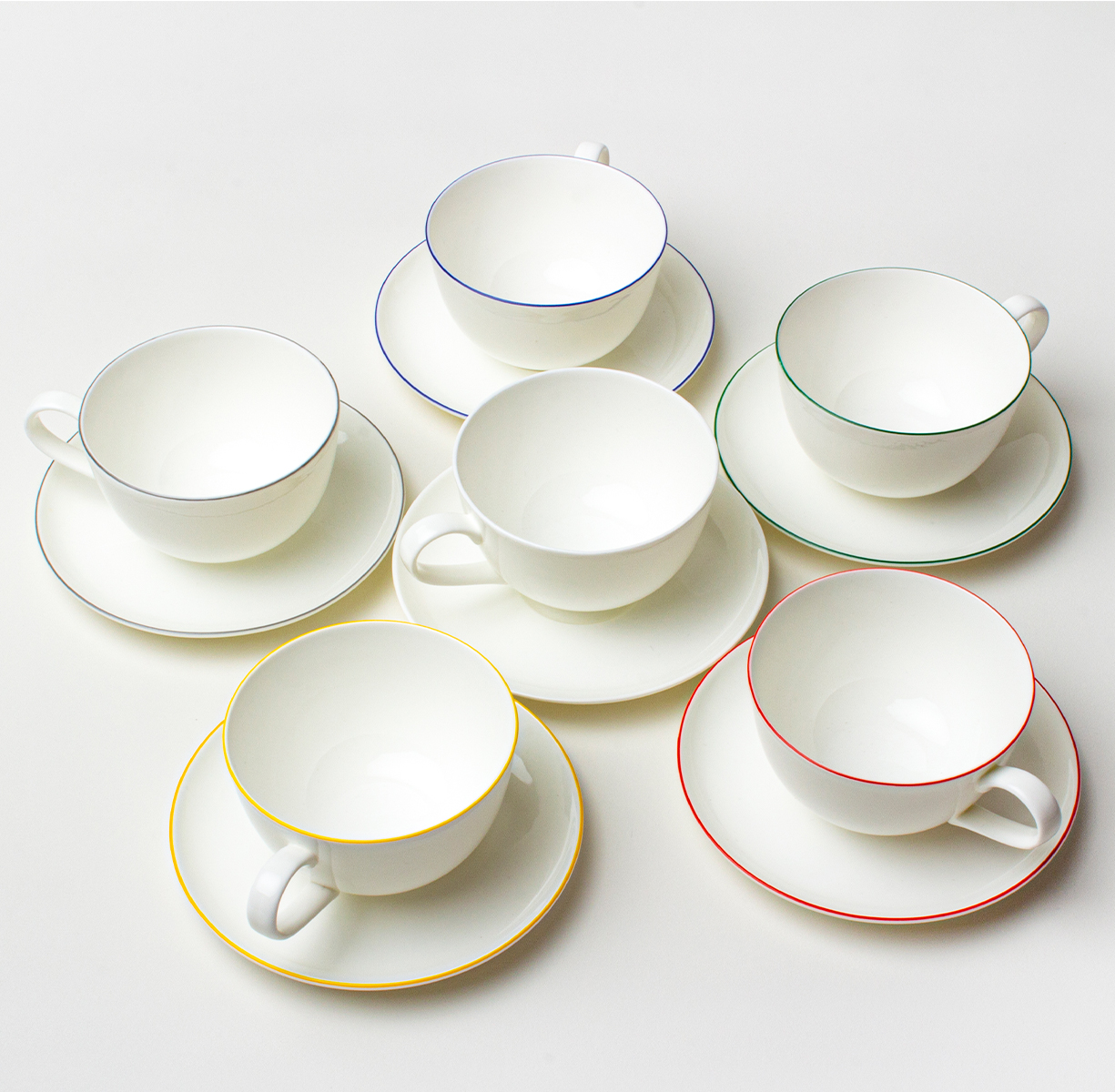 Подарочный набор чайных пар SYMBOL (микс цвета) - фото 2