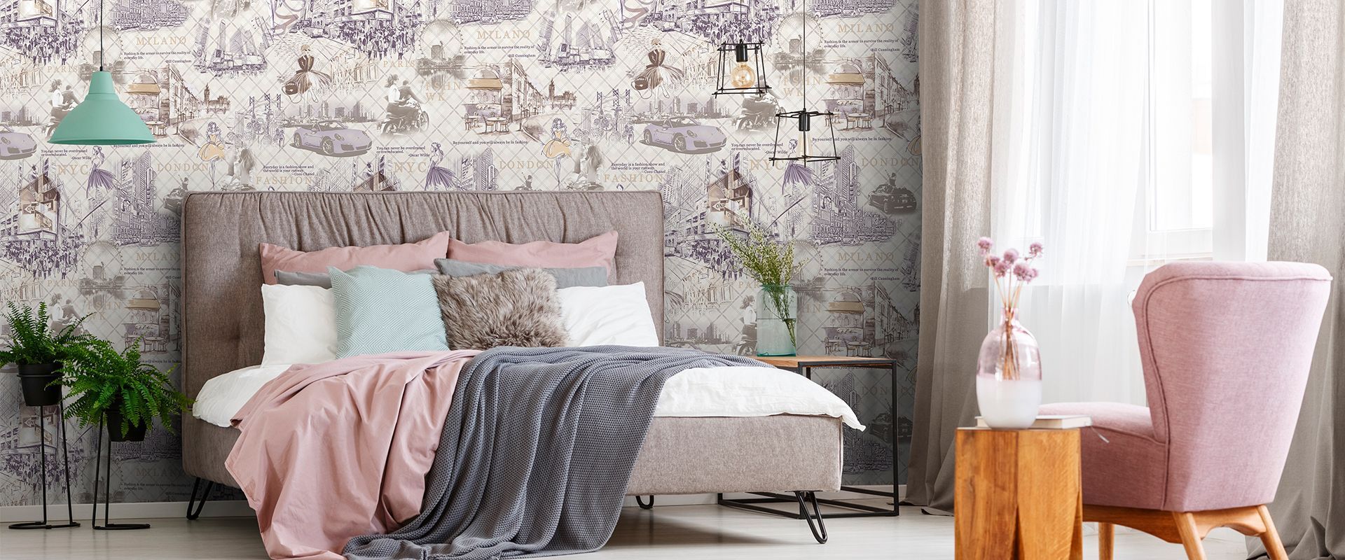 Мотив FASHION WEEK 998928 - Интерьер - фото 1