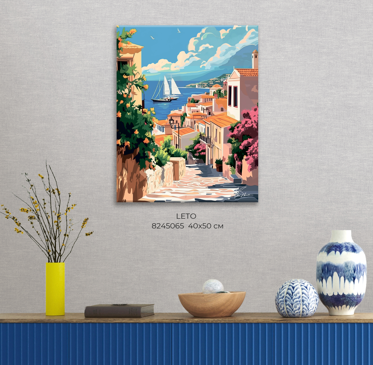 Картина на холсте LETO арт.8245065 - фото 2