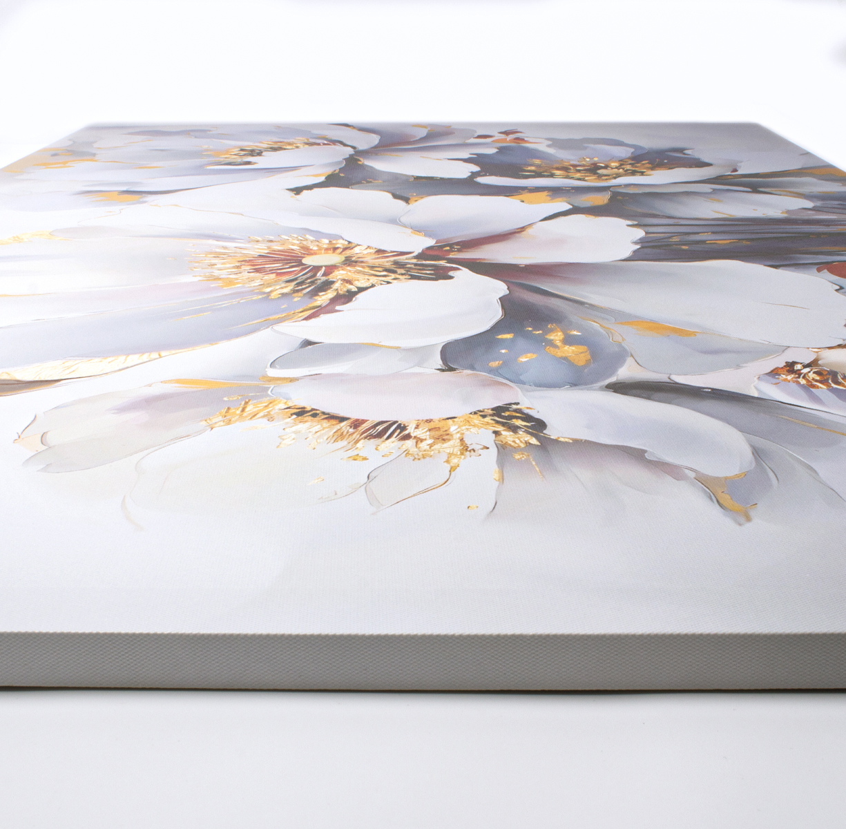 Картина на холсте WHITE FLOWERS арт. 8271012 - фото 3