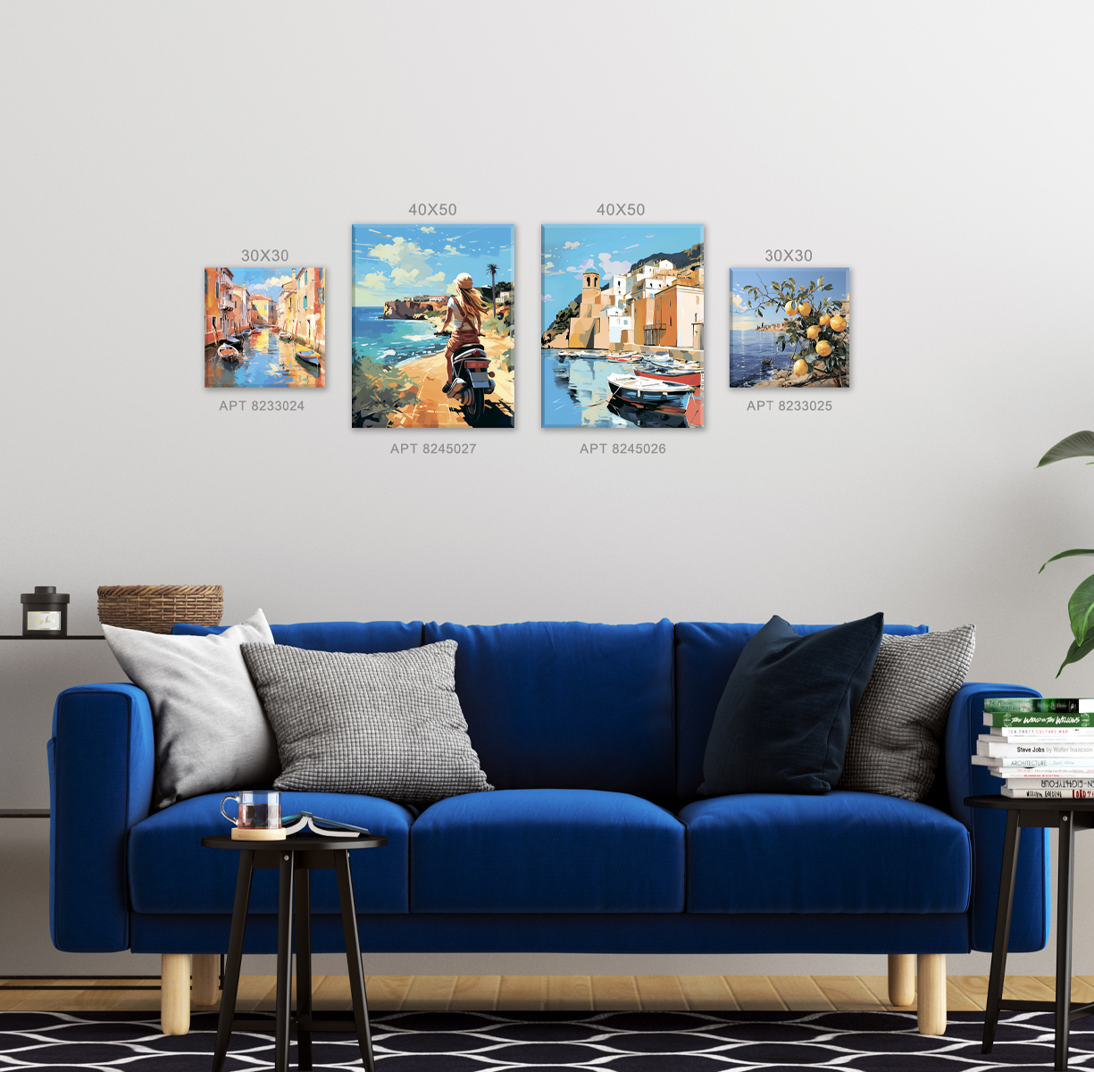 Картина на холсте ITALIAN WEEKEND арт. 8245027 - фото 4