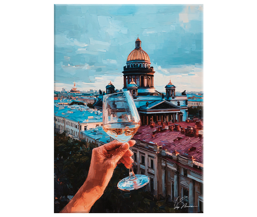 Картина на холсте SPB.RU арт.8257125