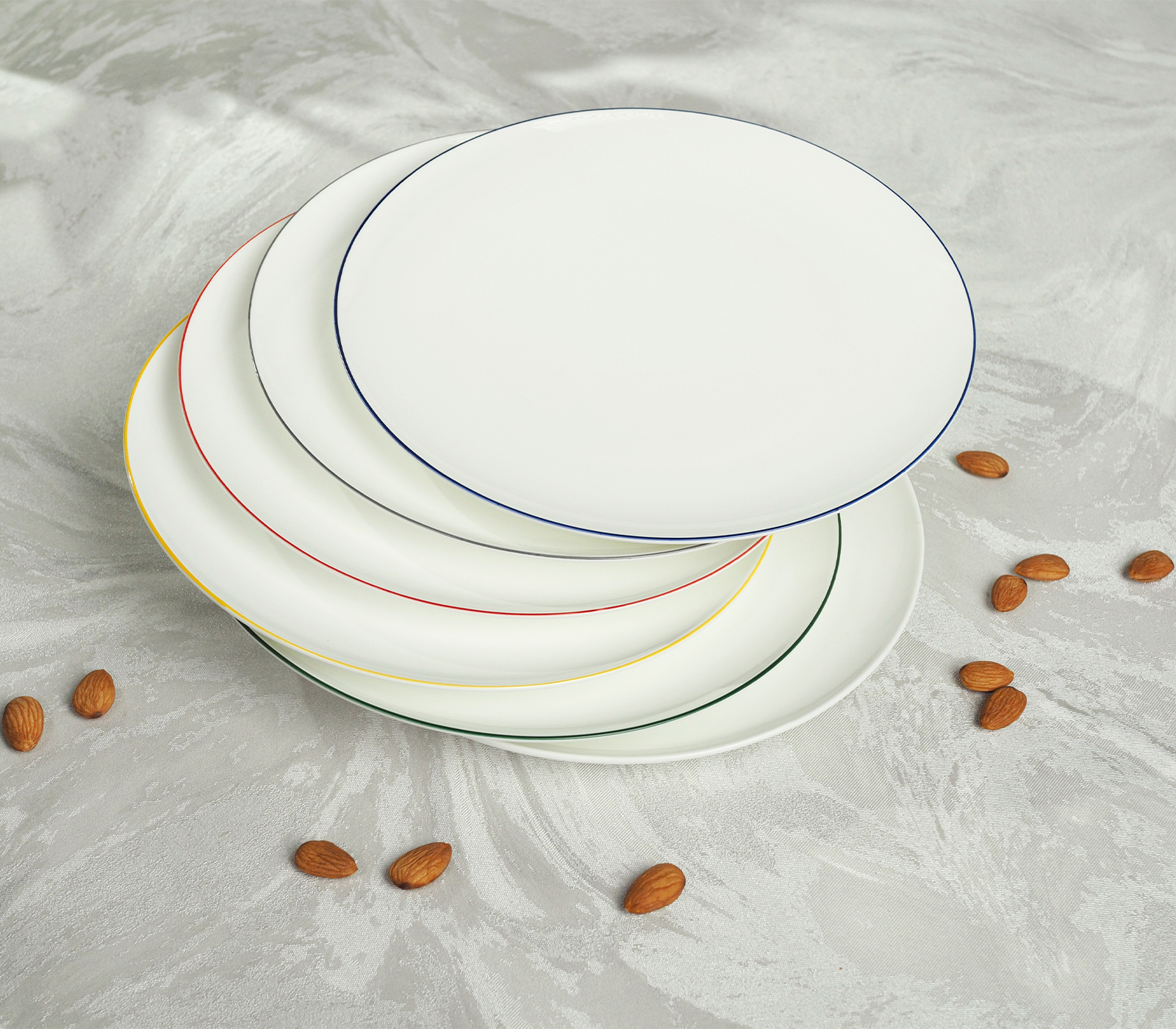 Подарочный набор тарелок обеденных SYMBOL  / СИМВОЛ (микс цвета) - фото 1