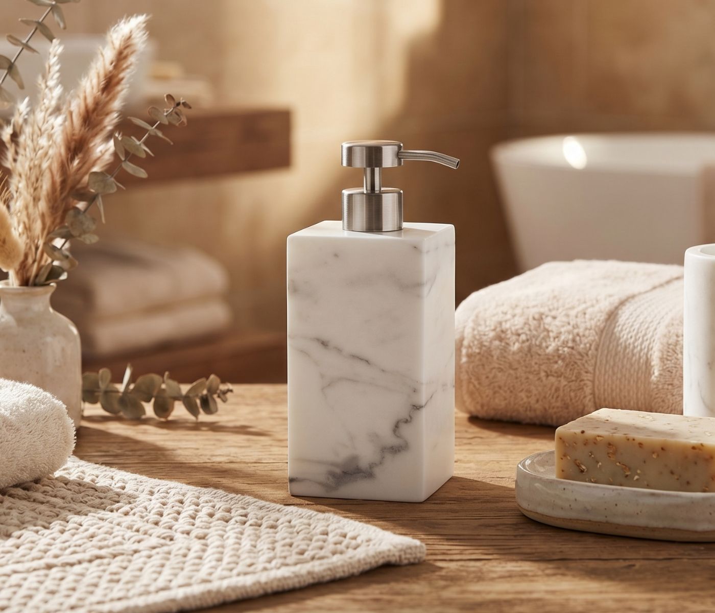 Дозатор для жидкого мыла/лосьона ALICANTE / АЛИКАНТЕ белый - фото 1