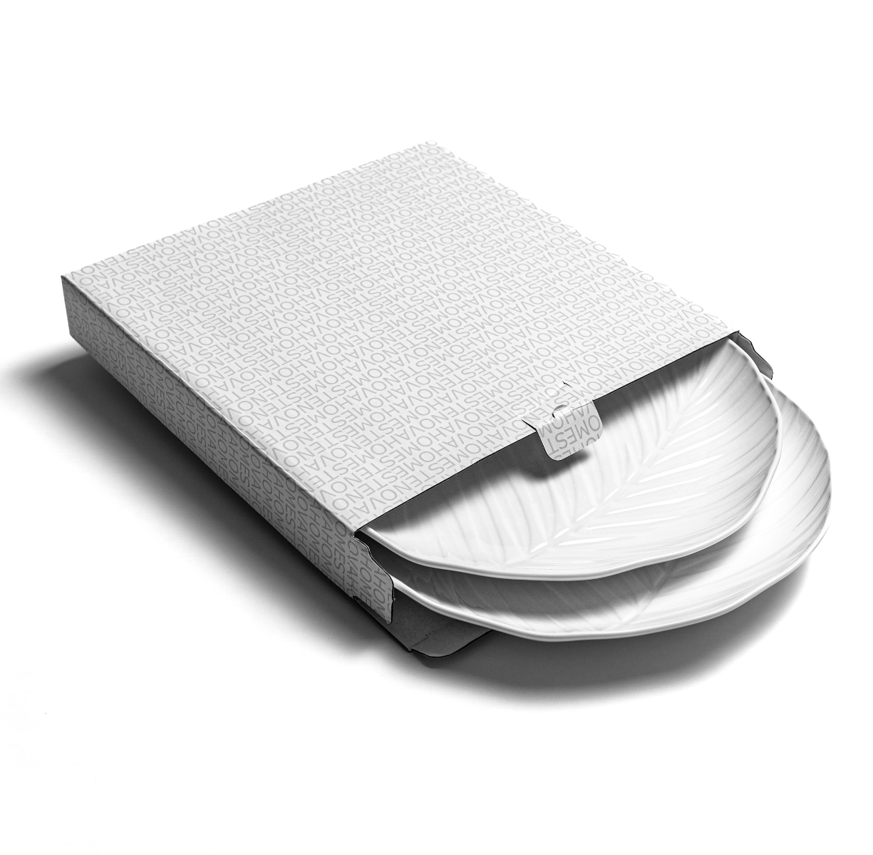 Набор тарелок обеденных BALI (белый, 2 шт) - фото 3