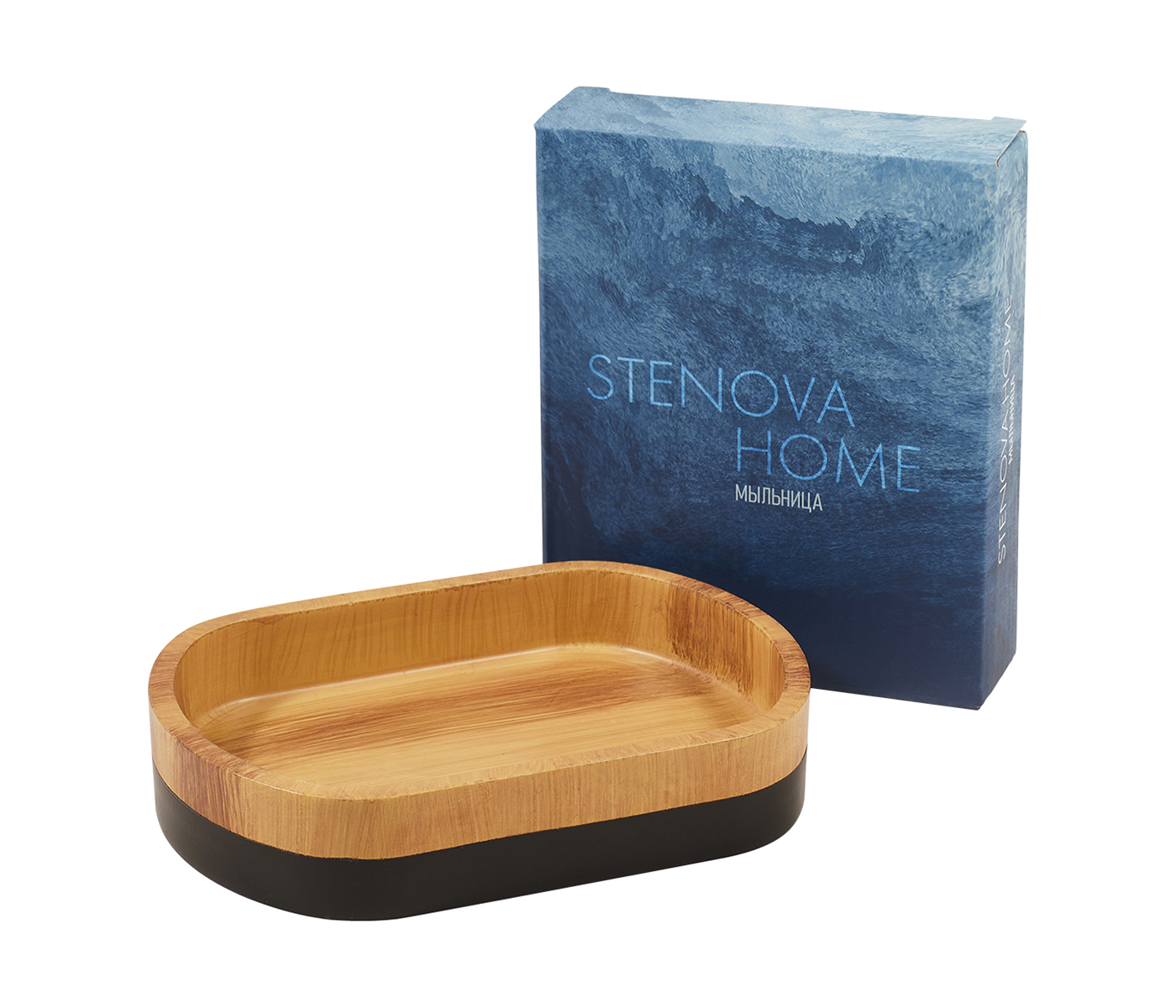 Мыльница ABRAU / АБРАУ коричнево-черная - фото 5