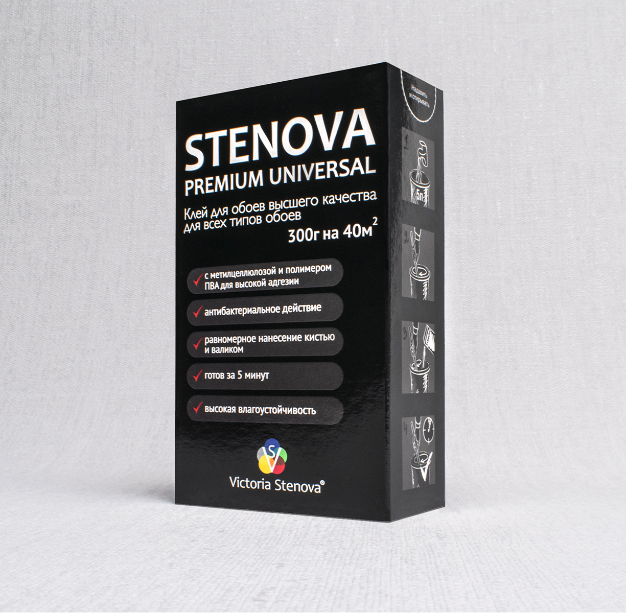 Glue STENOVA Premium Universal (временно нет в наличии) - фото 4