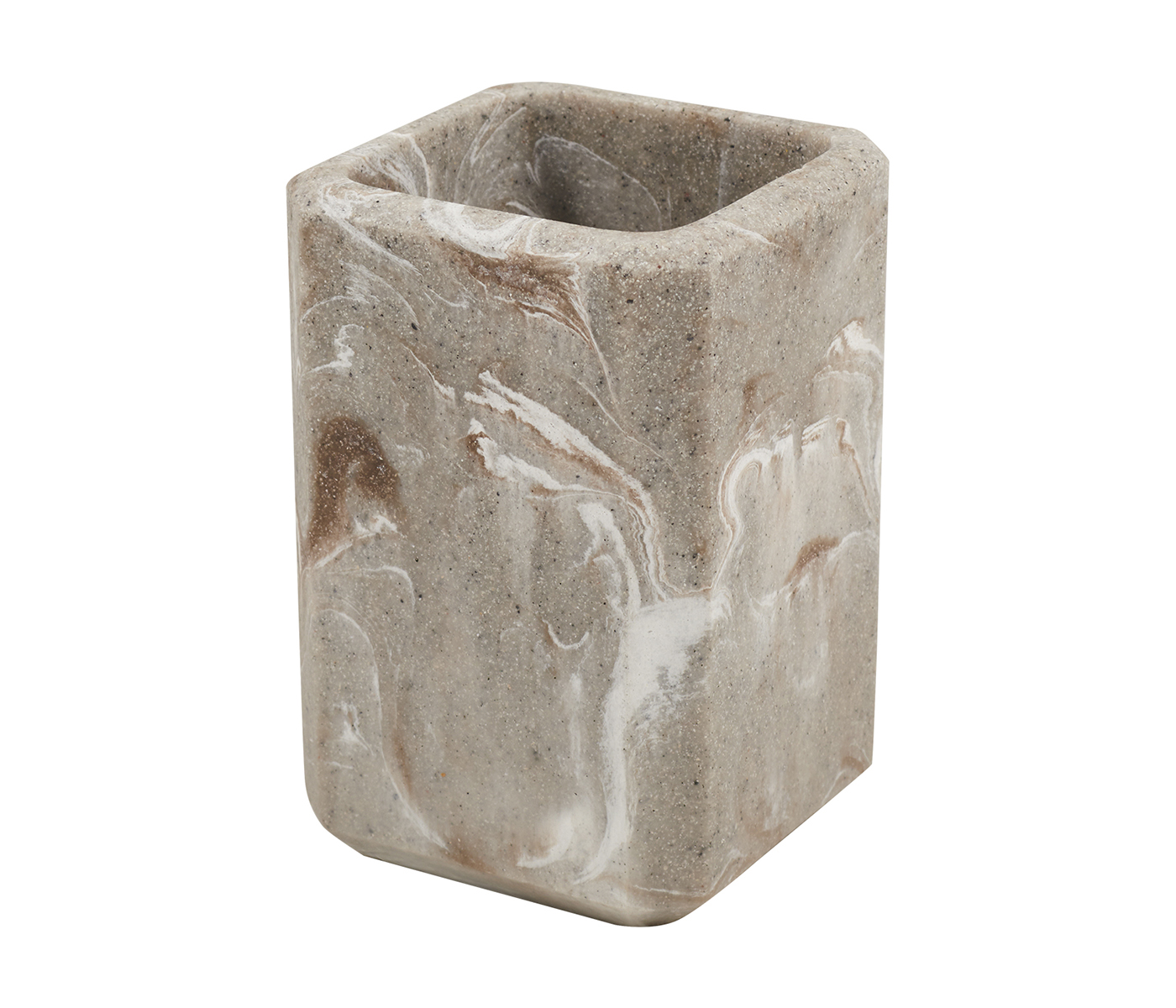 Стакан для зубных щеток BAIKAL / БАЙКАЛ коричневый - фото 2