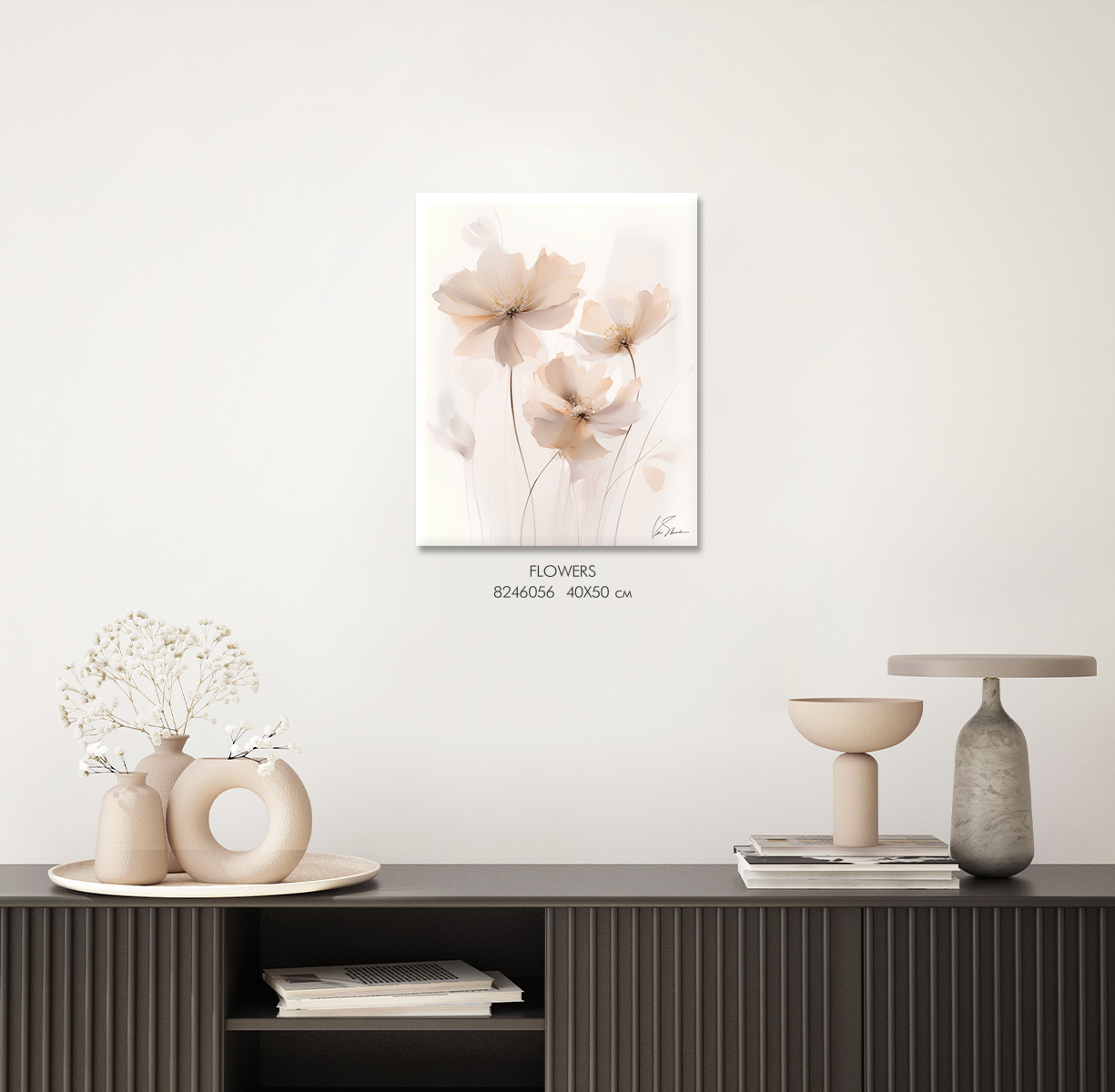 Картина на холсте FLOWERS арт.8246056 - фото 2