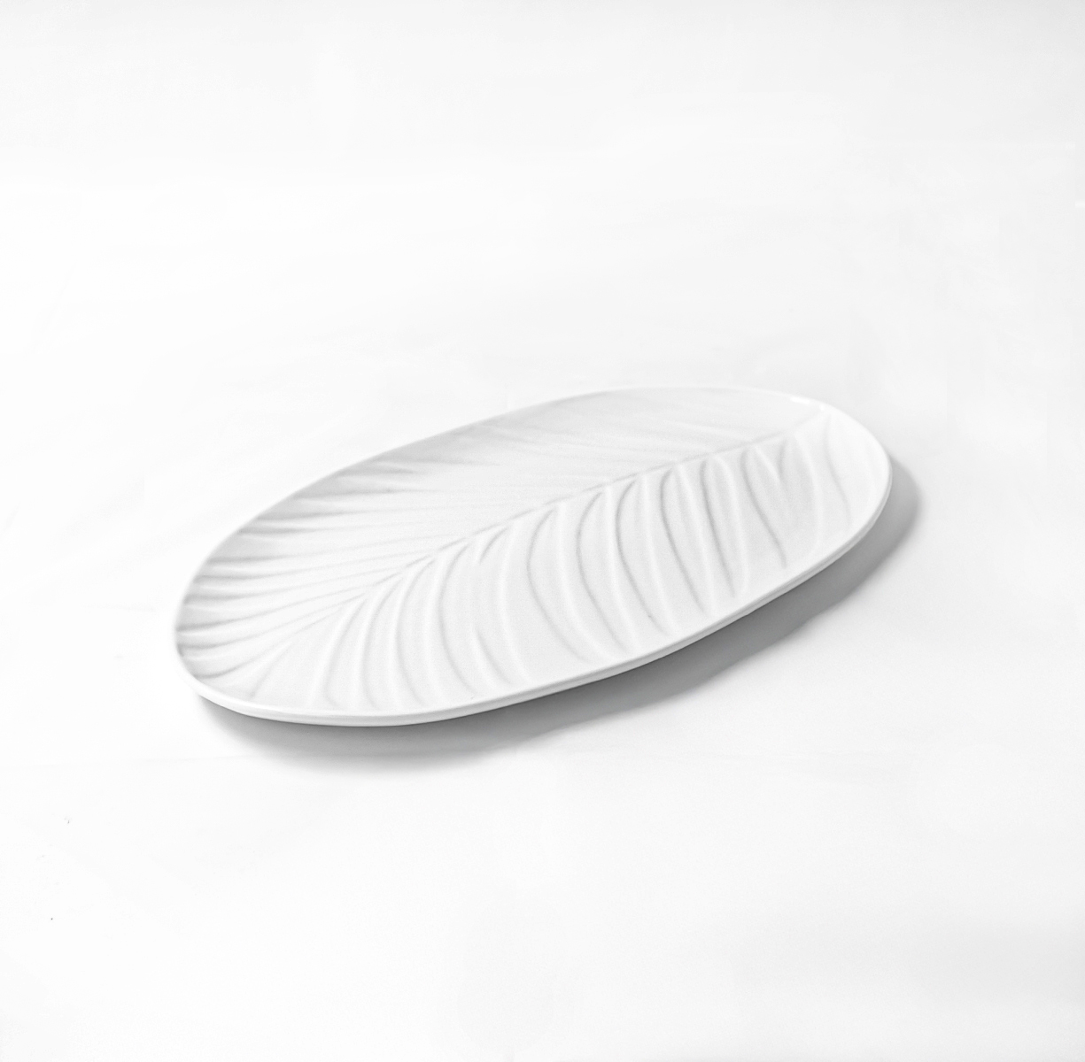 Набор блюд сервировочных BALI (маленькие, белые, 2 шт) - фото 2