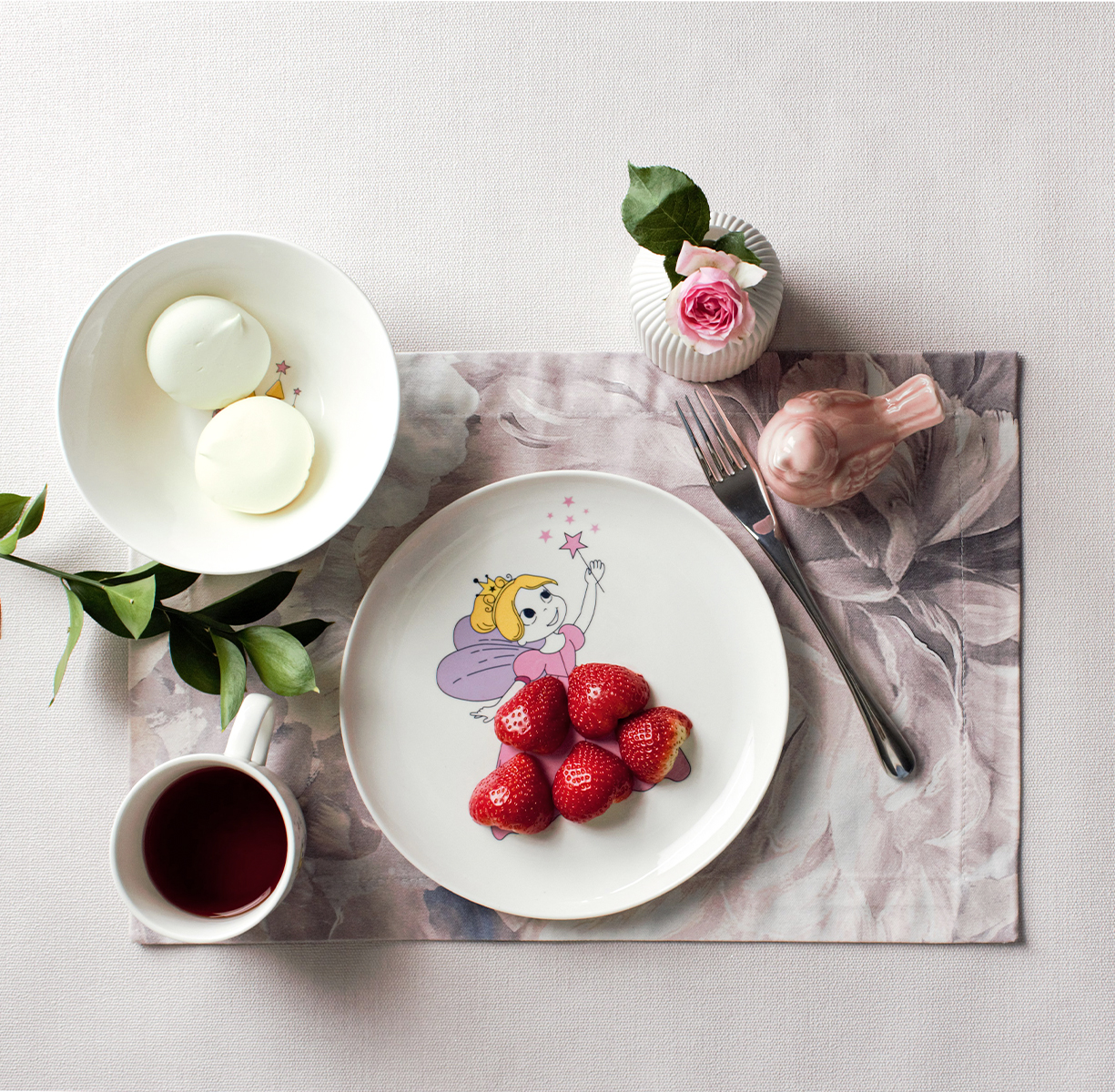 Подарочный набор детской фарфоровой посуды PRINCESS - фото 3