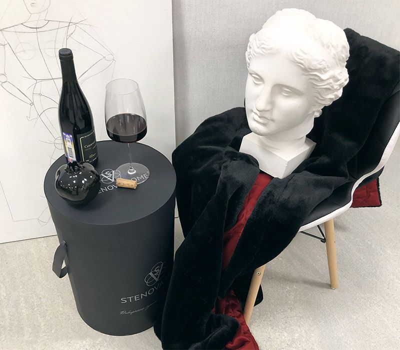 Плед меховой BLACK RUBY - фото 7